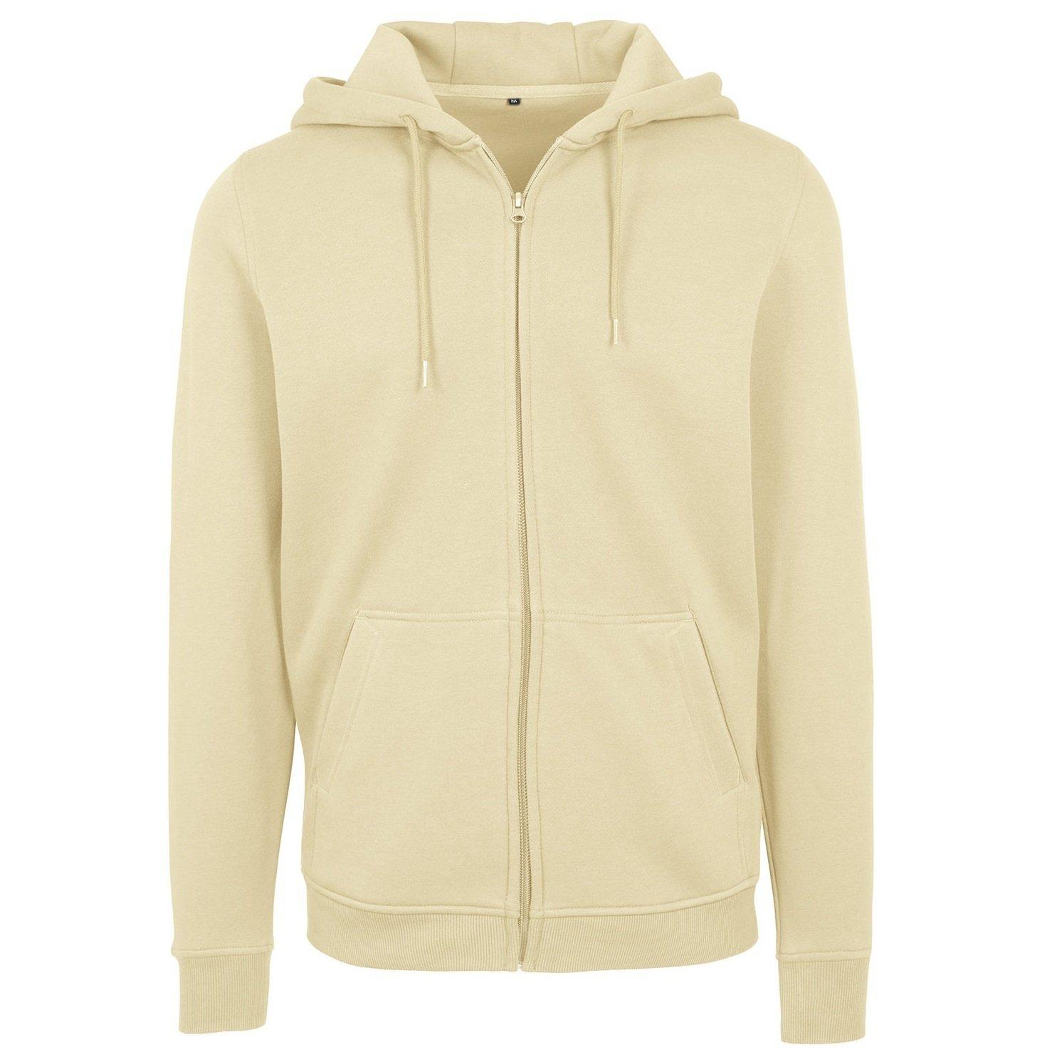 Heavy Kapuzenjacke Herren Beige 4XL von Build Your Own