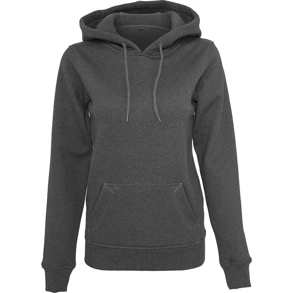 Heavy Kapuzenpullover Damen Charcoal Black XXL von Build Your Own