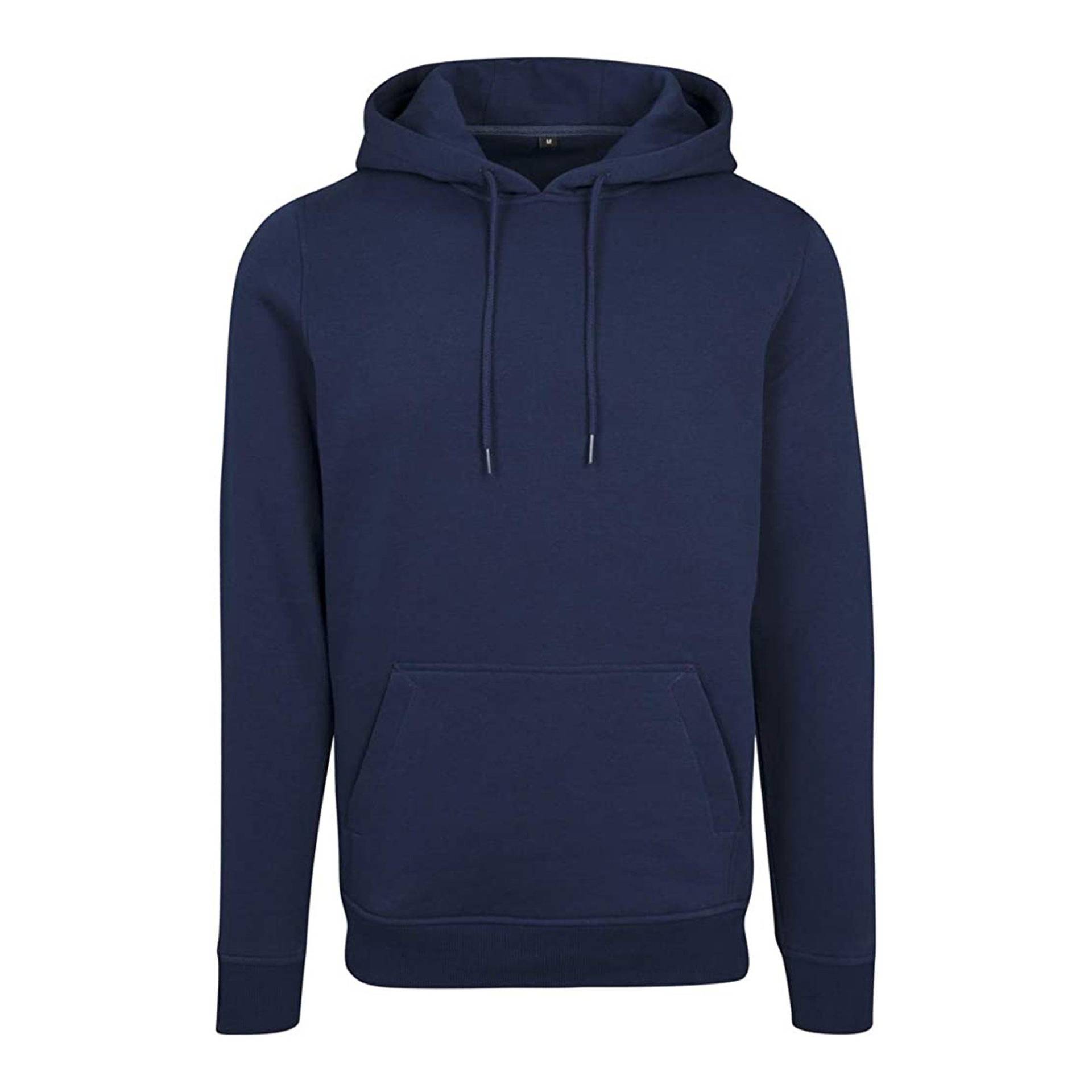 Heavy Kapuzenpullover Herren Marine S von Build Your Own