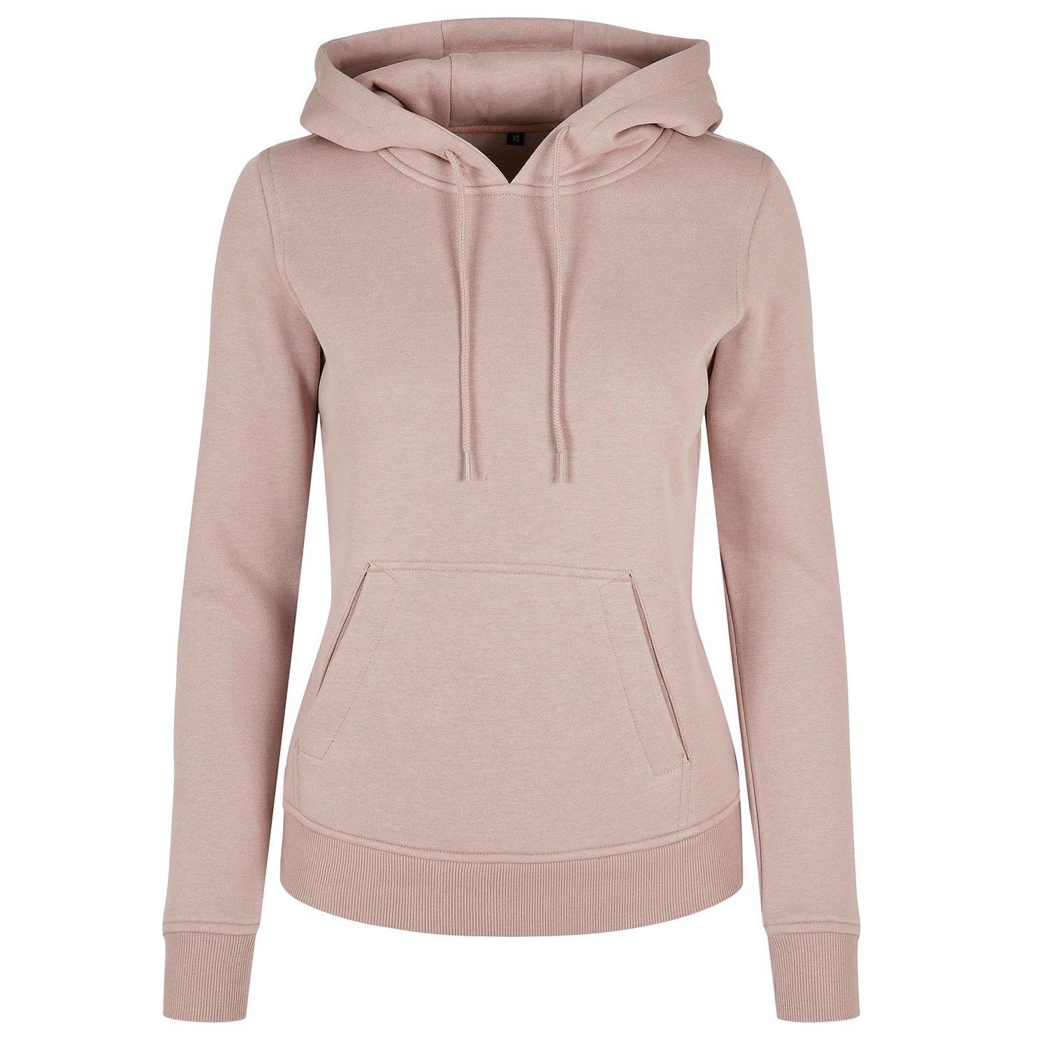 Kapuzenpullover Damen Rosa 3XL von Build Your Own