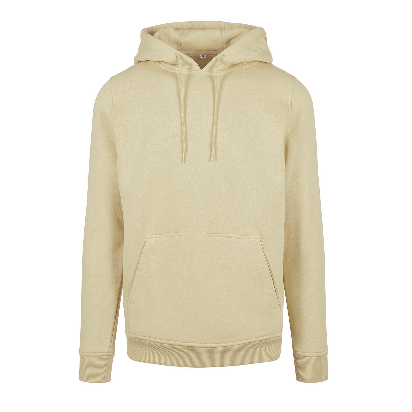 Kapuzenpullover Schwer Herren Beige L von Build Your Own