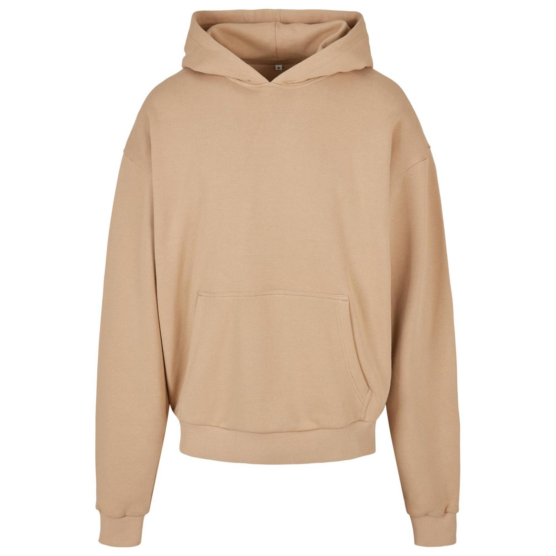 Kapuzenpullover Ultraschwer Herren Beige 3XL von Build Your Own