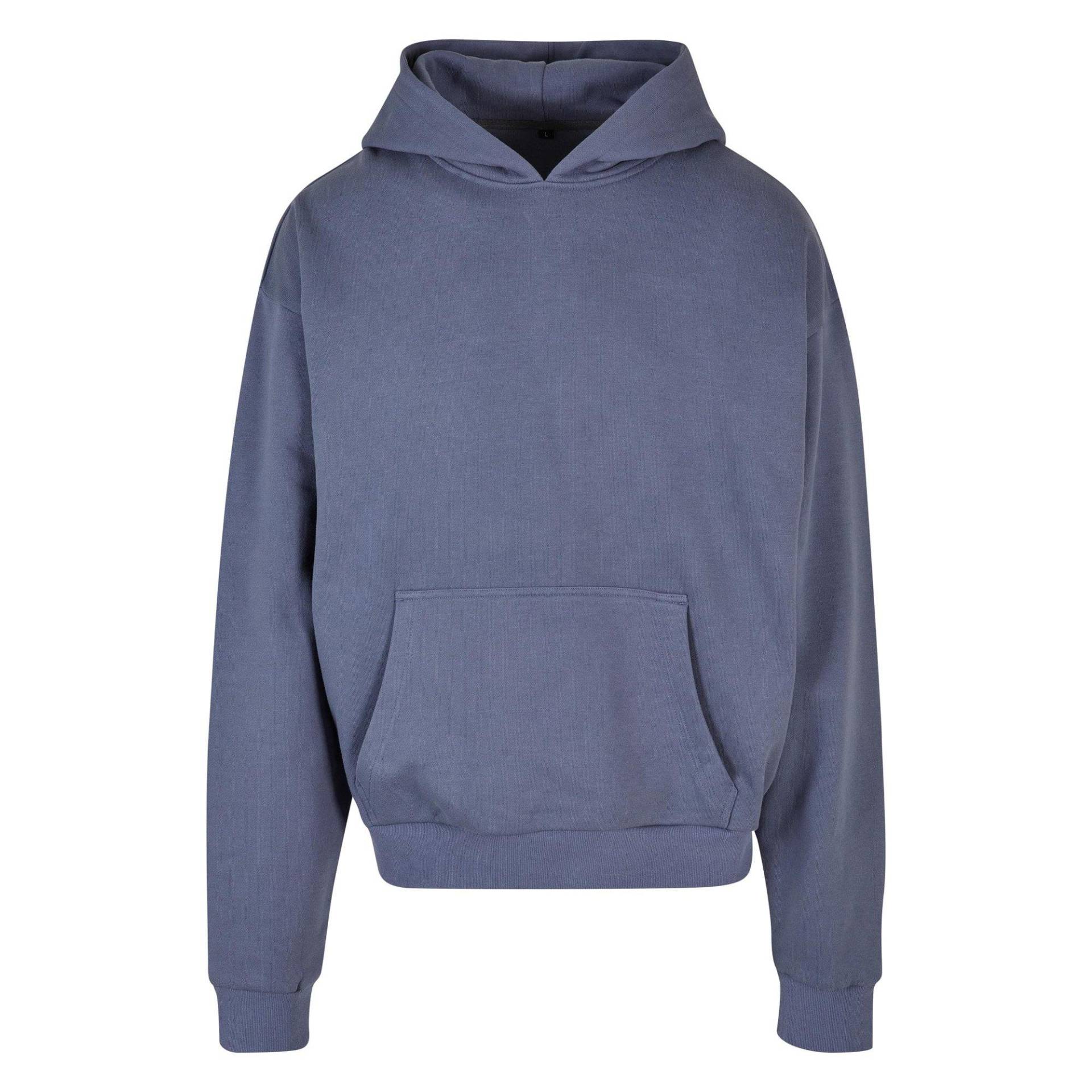 Kapuzenpullover Ultraschwer Herren Blau 5XL von Build Your Own