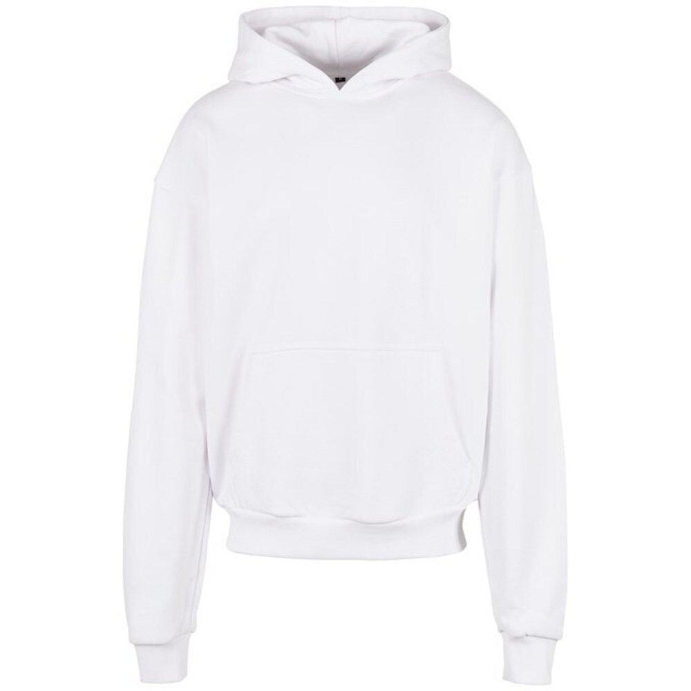 Kapuzenpullover Ultraschwer Herren Weiss 4XL von Build Your Own