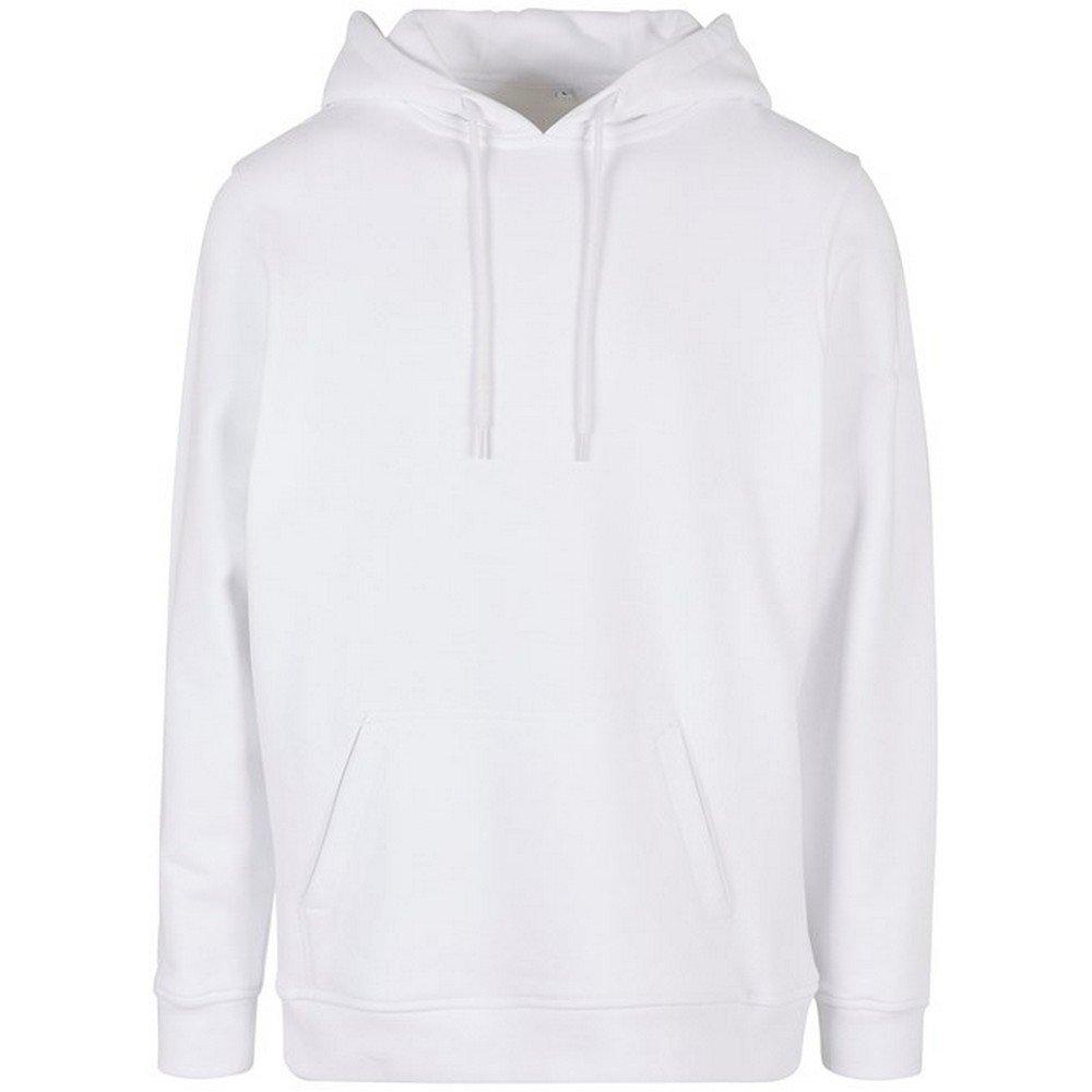 Kapuzenpullover Ultraschwer Herren Weiss S von Build Your Own