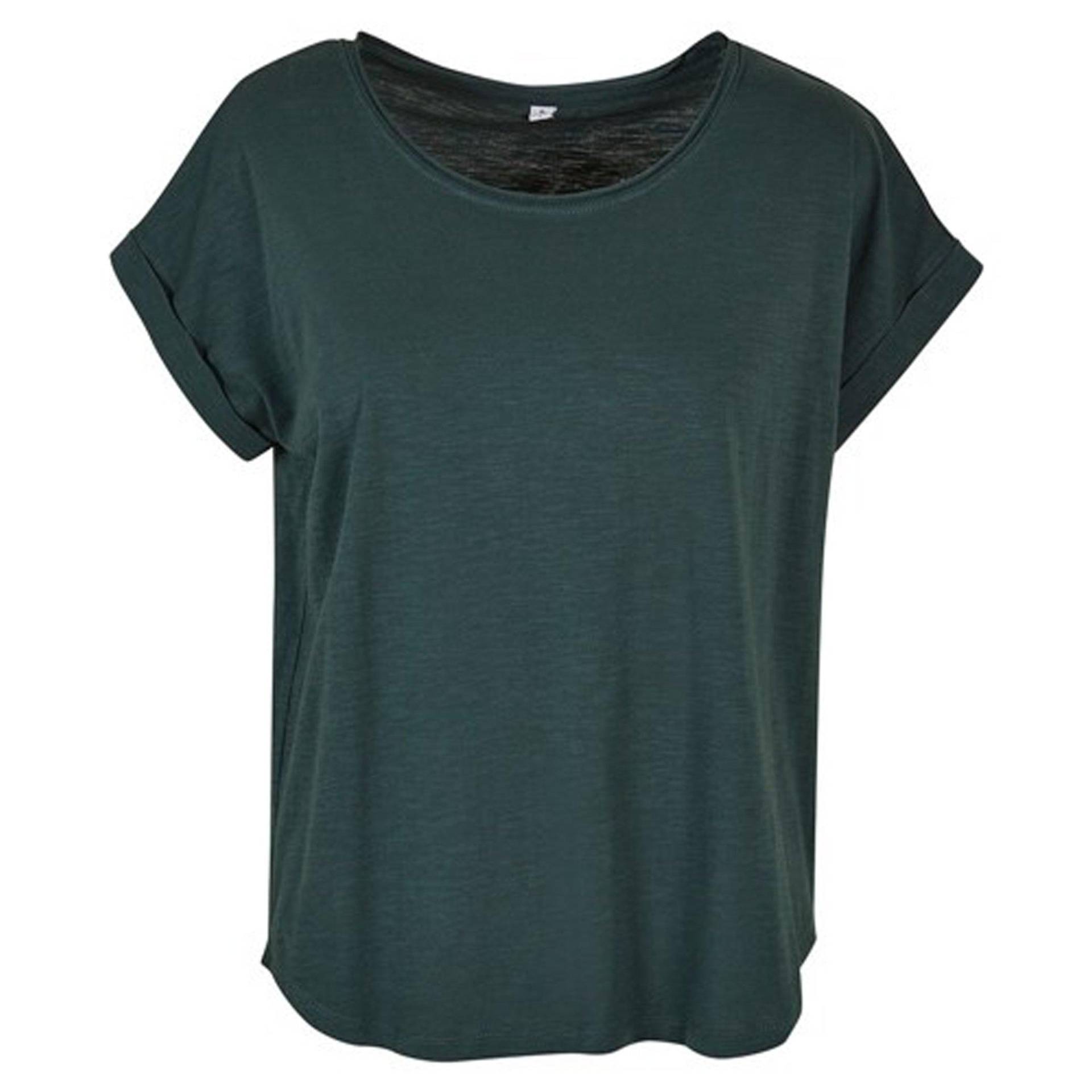 Long Tshirt Damen Grün 5XL von Build Your Own