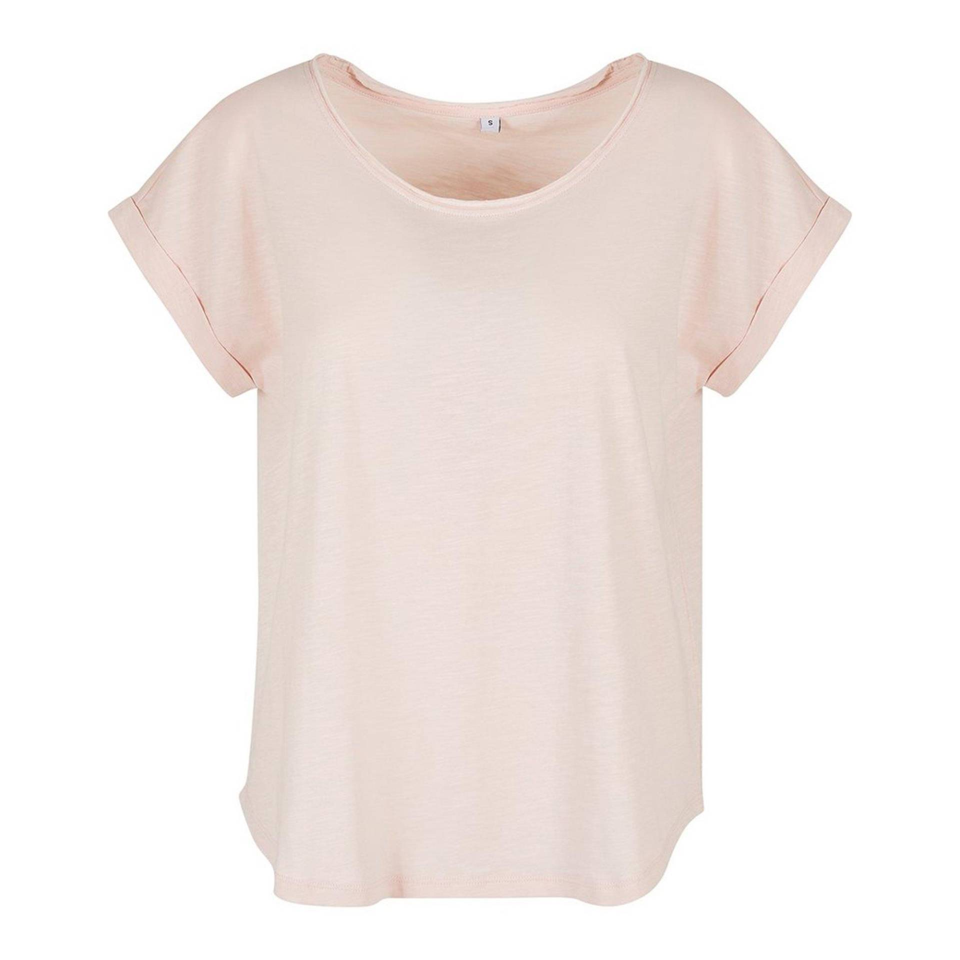 Long Tshirt Damen Pink 4XL von Build Your Own