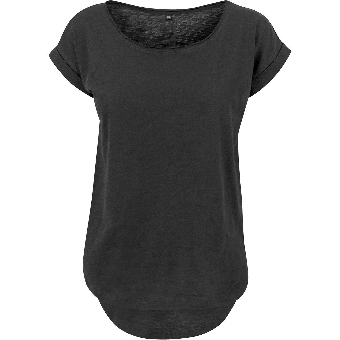 Long Tshirt Damen Schwarz 3XL von Build Your Own