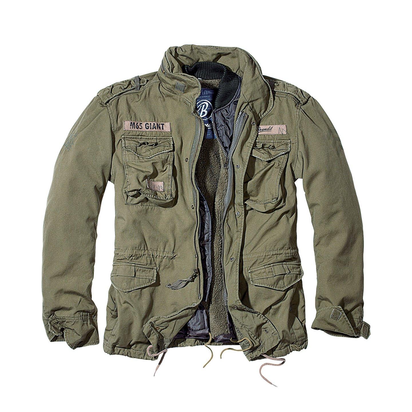 M65 Giant Jacke Herren Olivegrün S von Build Your Own