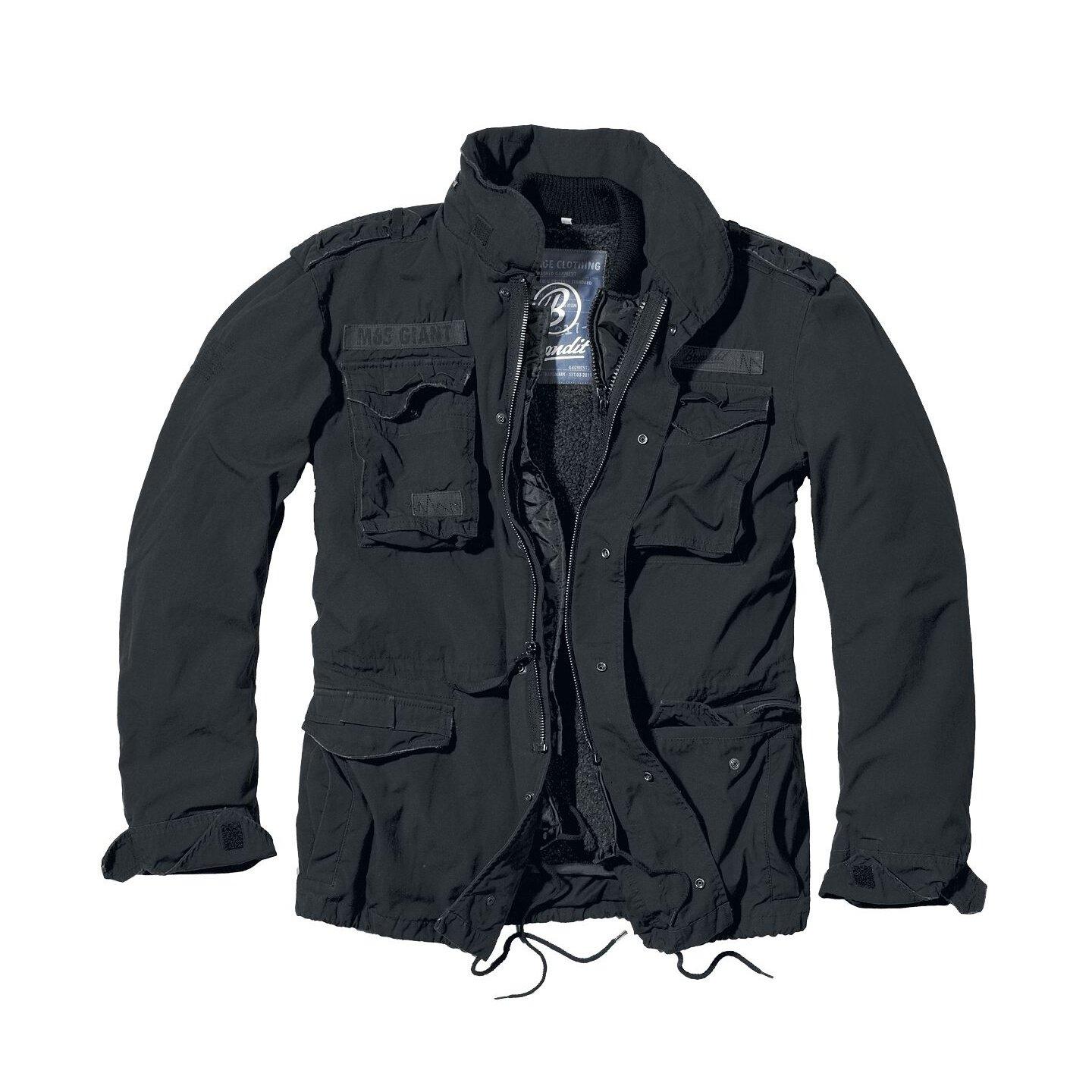 M65 Giant Jacke Herren Schwarz S von Build Your Own