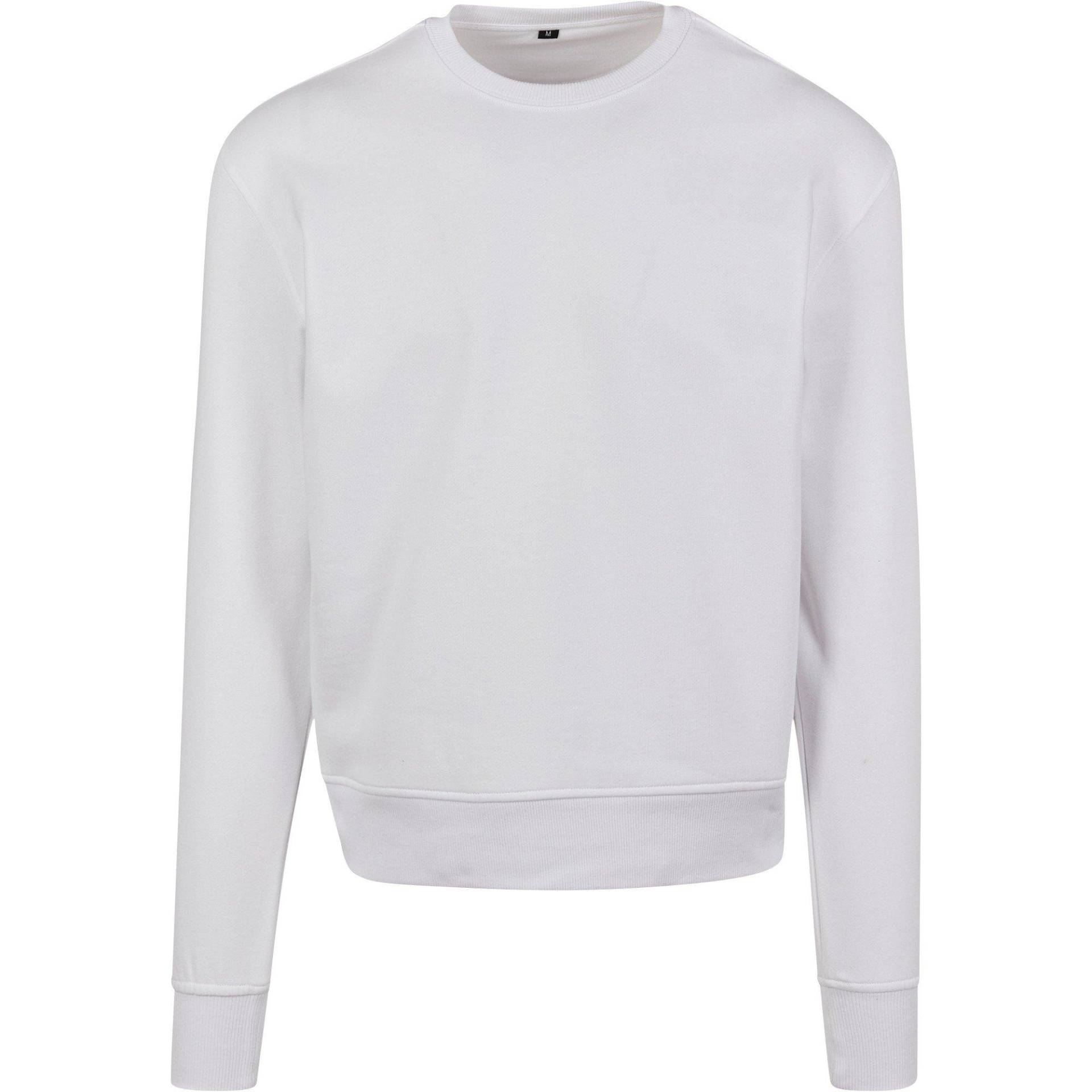Premium Sweatshirt Damen Weiss S von Build Your Own