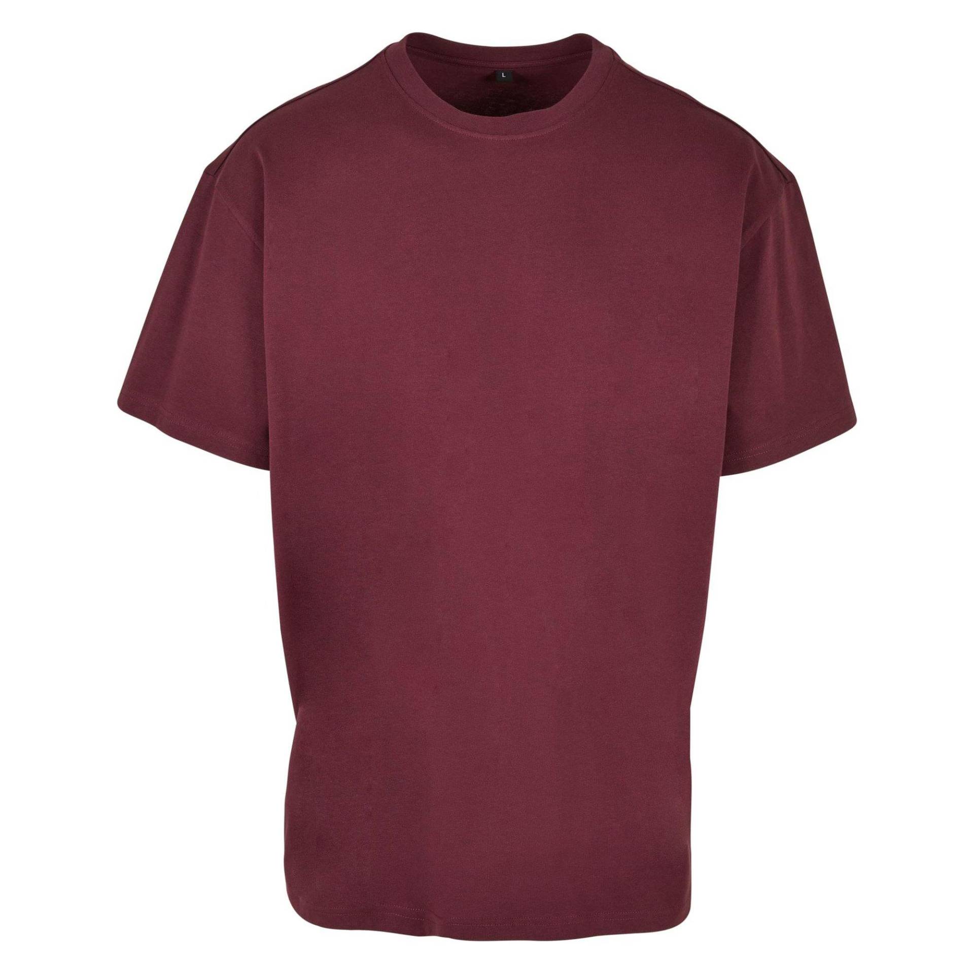 Tshirt Schwer Damen Rot Bunt 3XL von Build Your Own