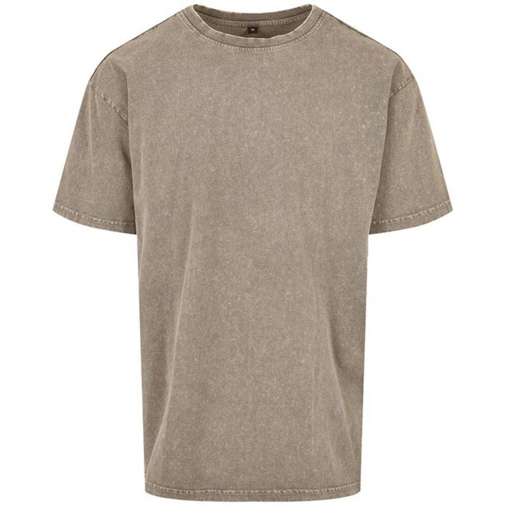 Tshirt Schwer Herren Khaki 4XL von Build Your Own