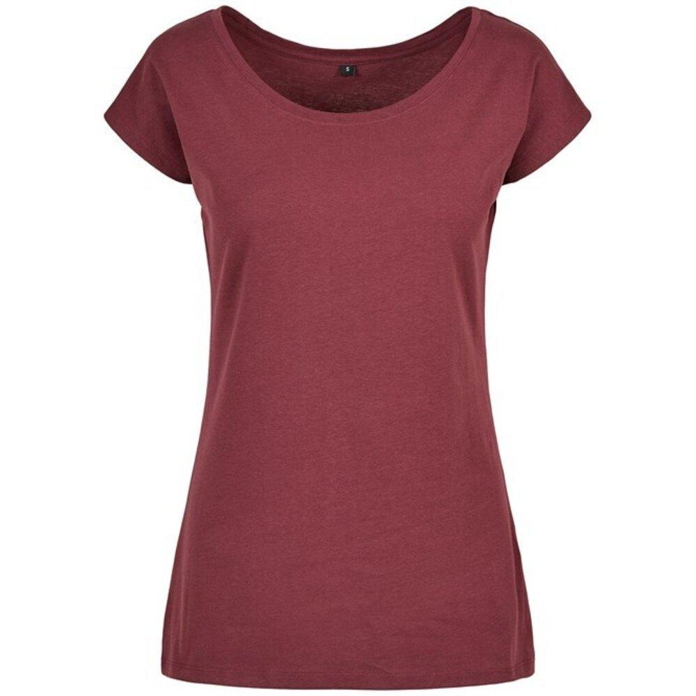 Tshirt Weite Öffnung Damen Rot Bunt 3XL von Build Your Own