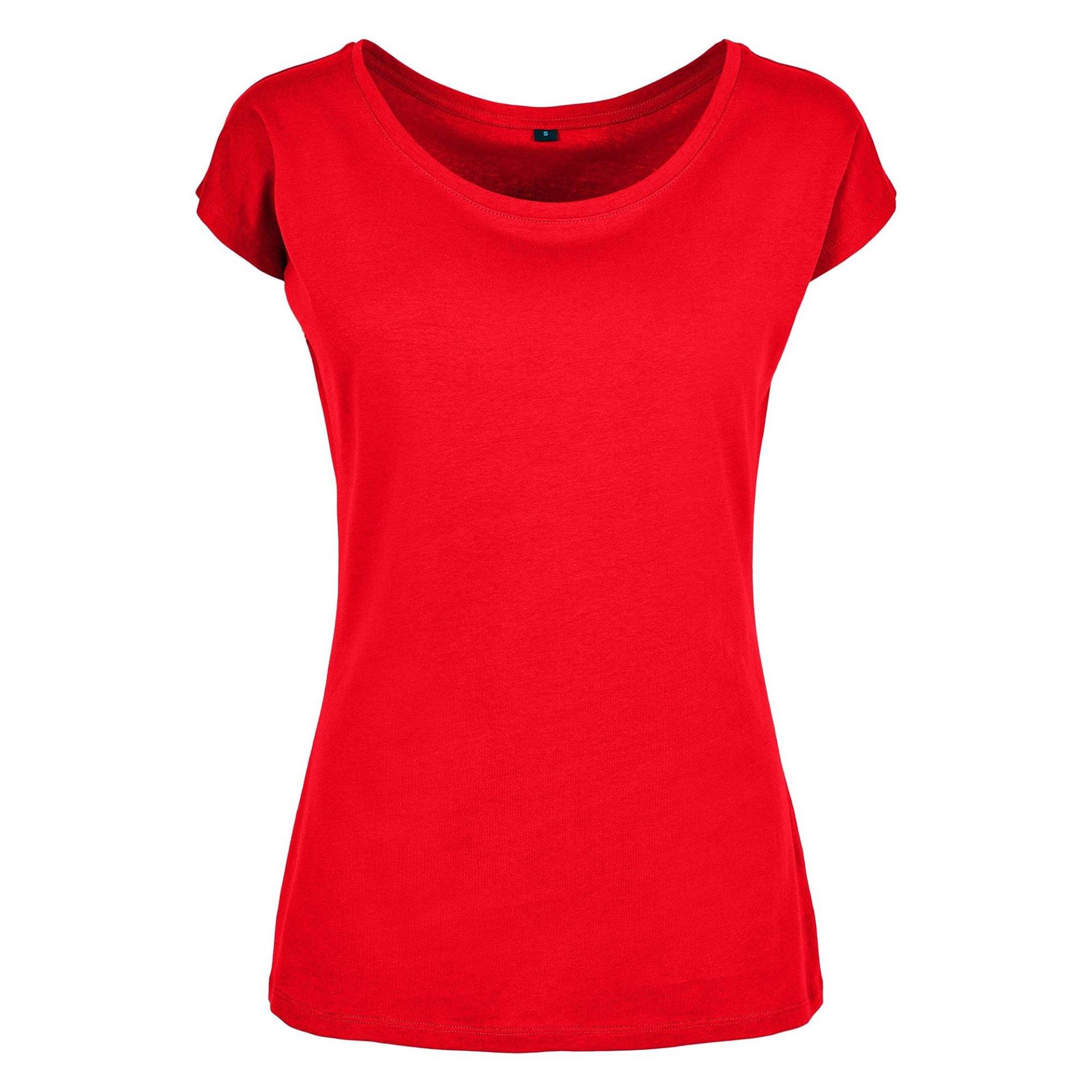 Tshirt Weite Öffnung Damen Rot Bunt 5XL von Build Your Own