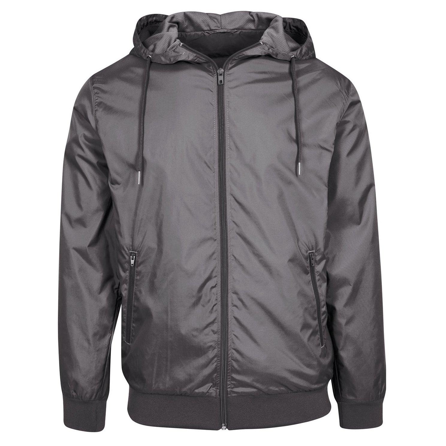 Wind Runner Jacke Herren Schwarz 3XL von Build Your Own