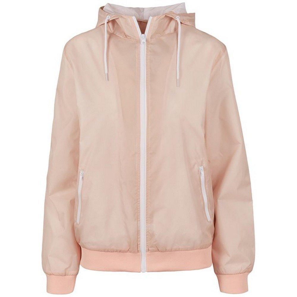 Windrunner Jacke Damen Hellrosa S von Build Your Own