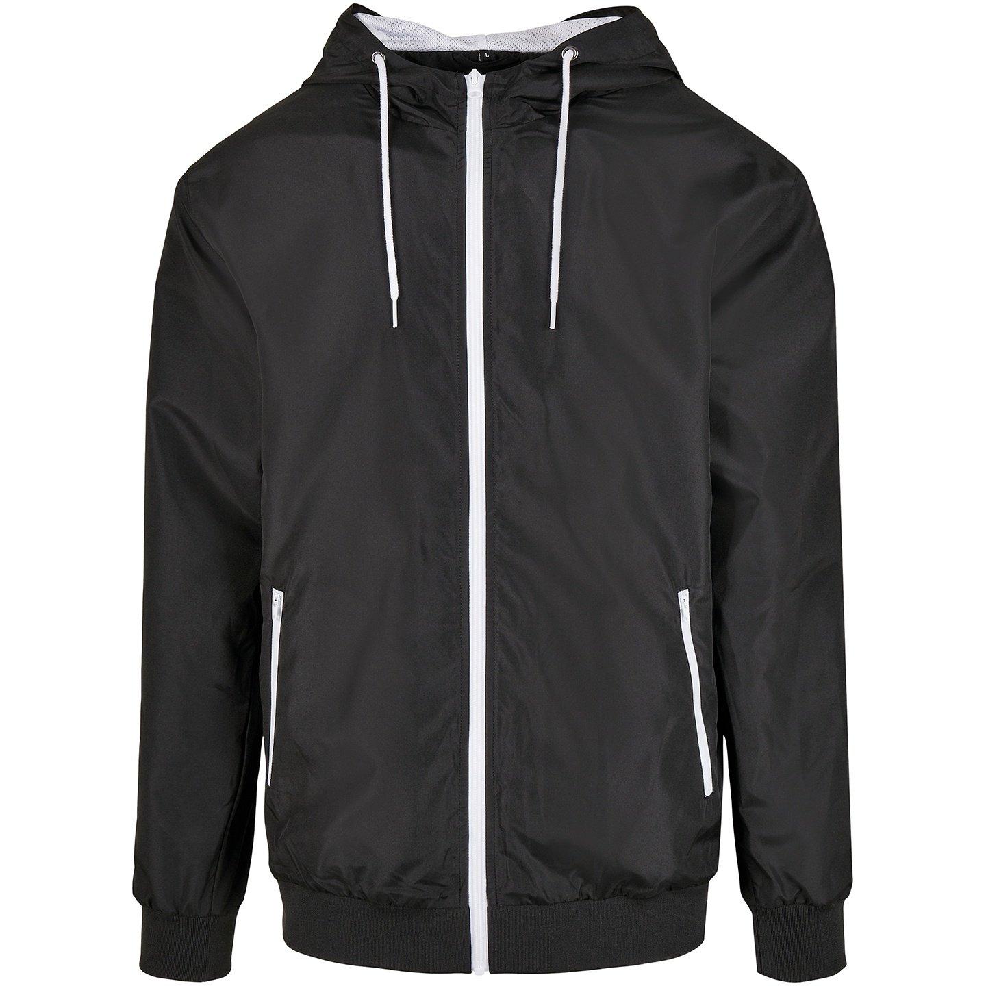 Windrunner Jacke Herren Schwarz M von Build Your Own