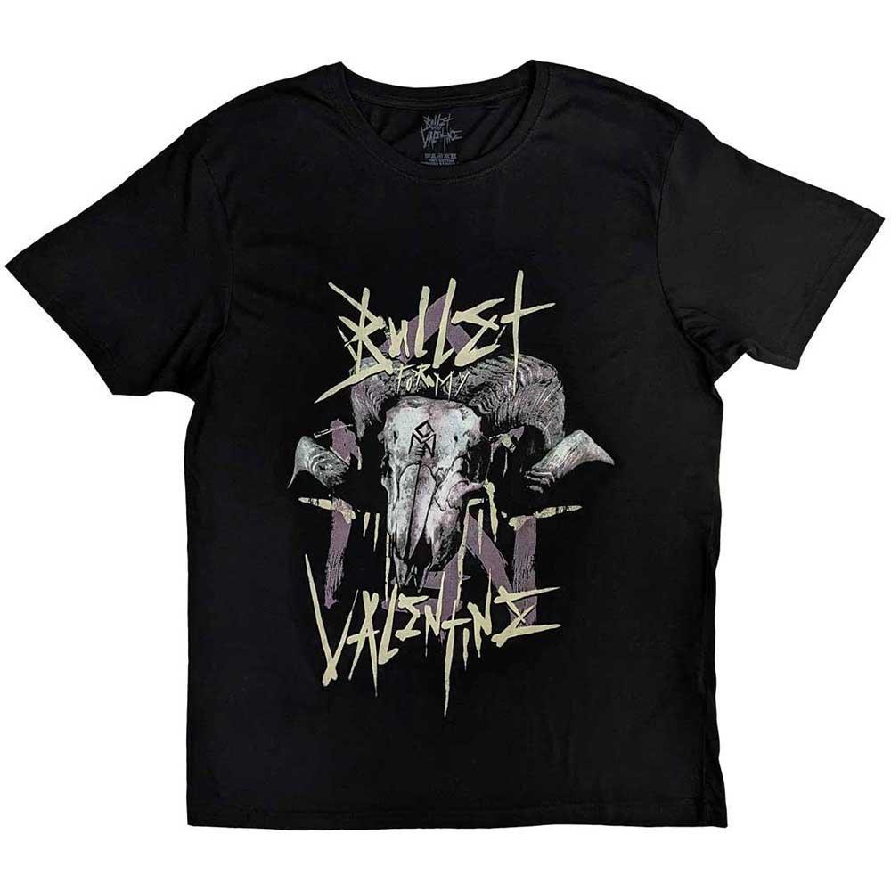 Tshirt Rückseitiger Aufdruck Damen Schwarz L von Bullet For My Valentine