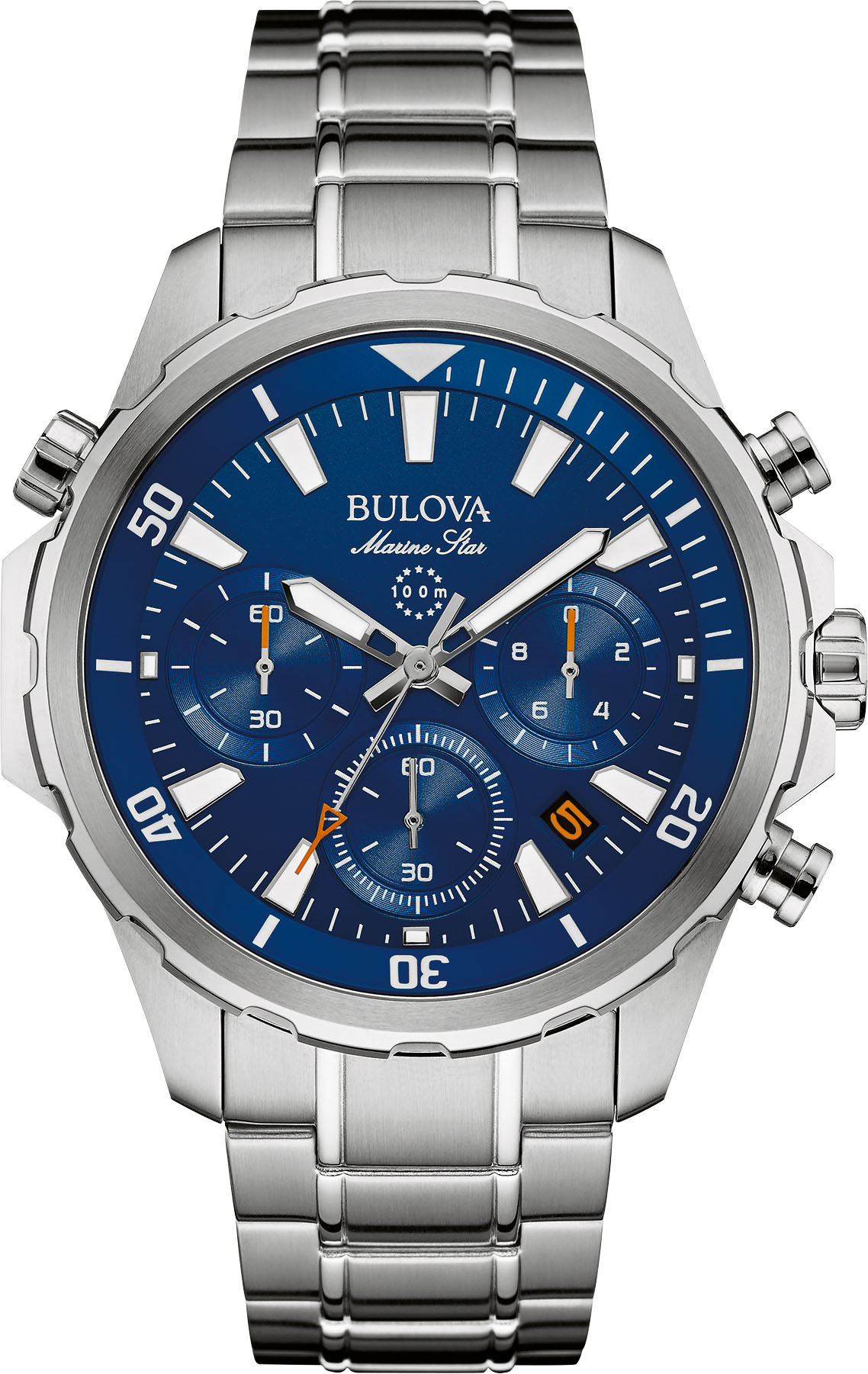 Bulova Chronograph »Marine Star, 96B256«, Armbanduhr, Quarzuhr, Herrenuhr von Bulova