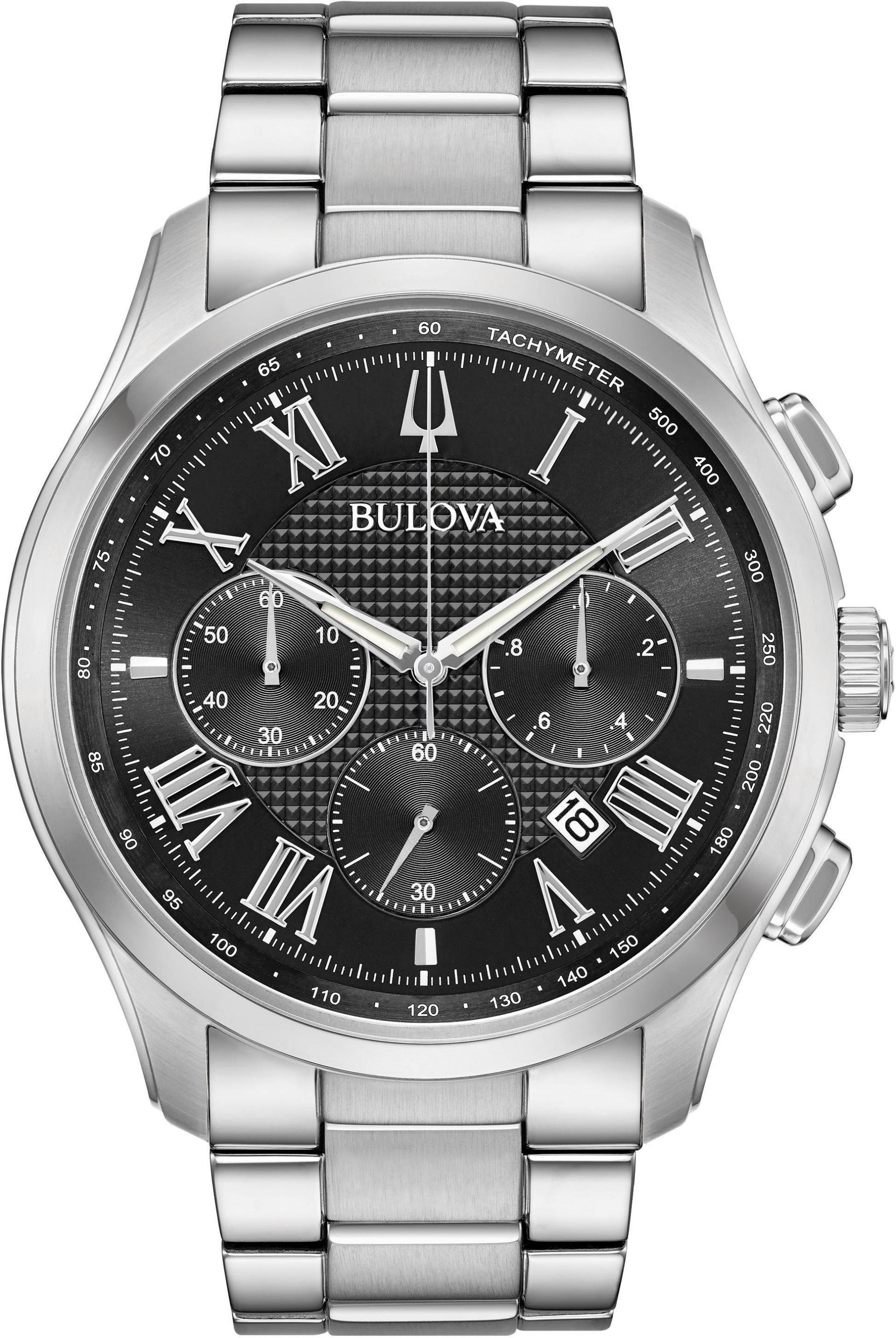 Bulova Chronograph »Wilton, 96B288«, Armbanduhr, Quarzuhr, Herrenuhr von Bulova