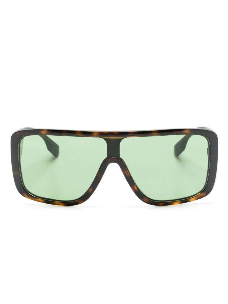 Burberry Eyewear BE4406U oversize-frame sunglasses - Neutrals von Burberry Eyewear