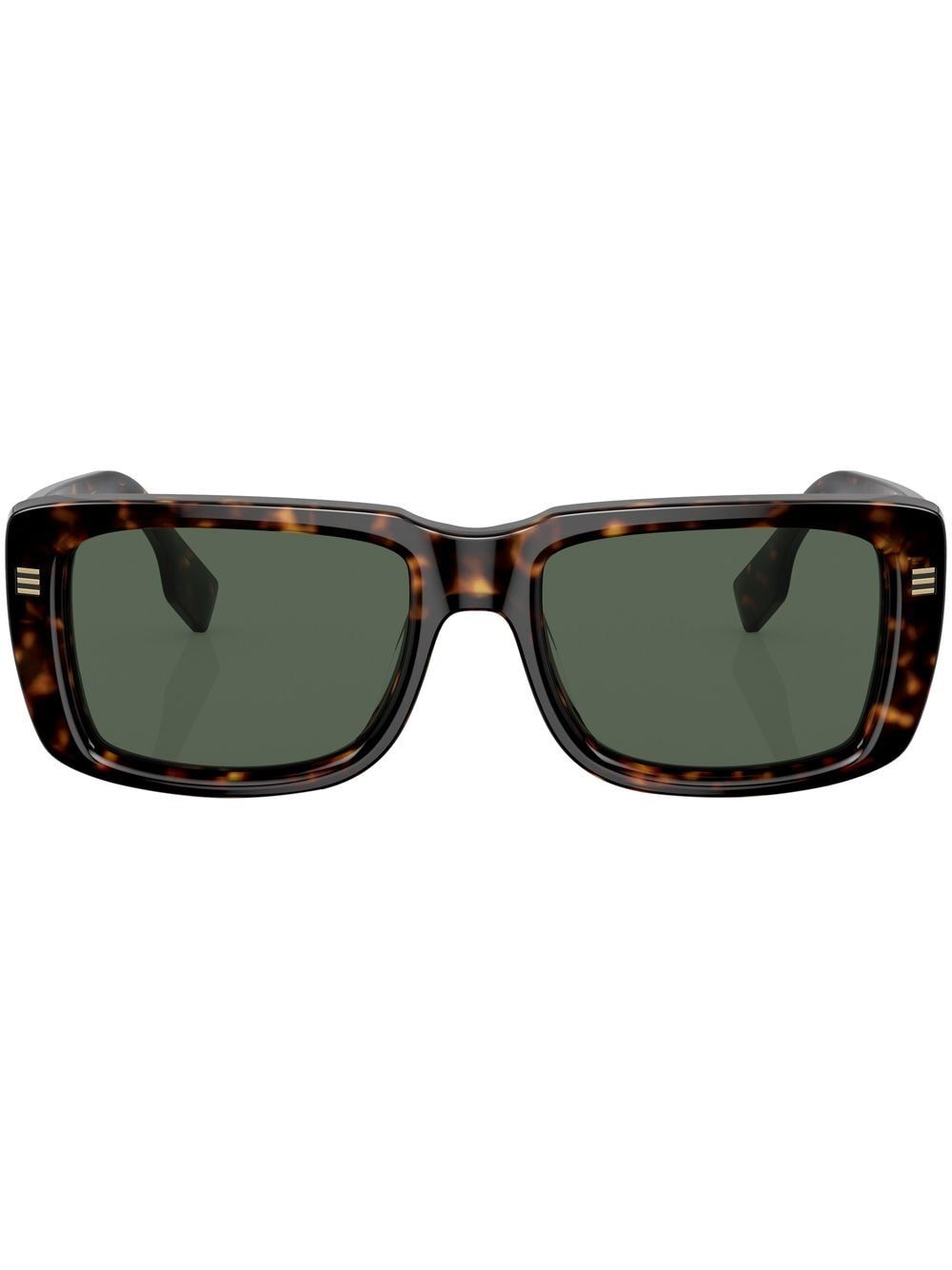 Burberry Eyewear Jarvis rectangular-frame sunglasses - Brown von Burberry Eyewear