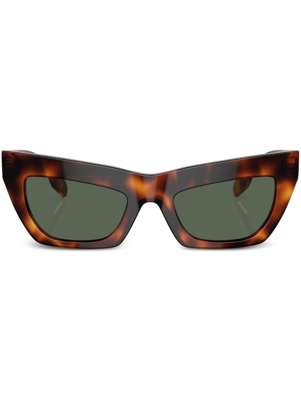 Burberry Eyewear TB-motif cat-eye sunglasses - Green von Burberry Eyewear