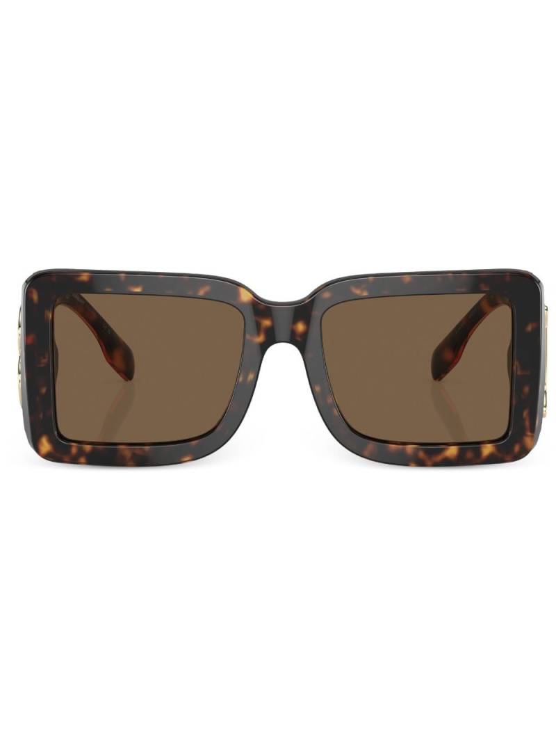 Burberry Eyewear TB-motif square-frame sunglasses - Brown von Burberry Eyewear