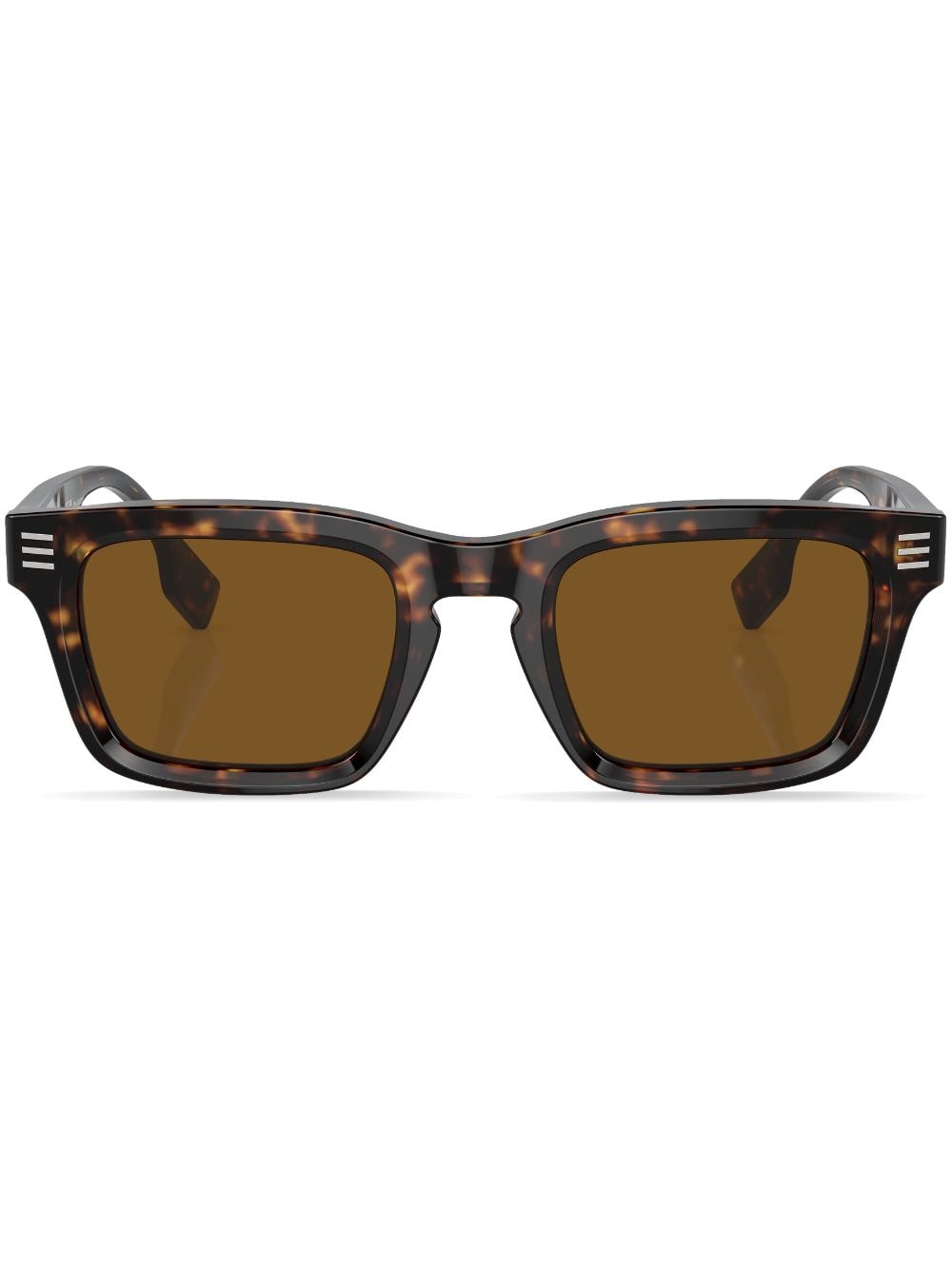 Burberry Eyewear logo-print square-frame sunglasses - Brown von Burberry Eyewear