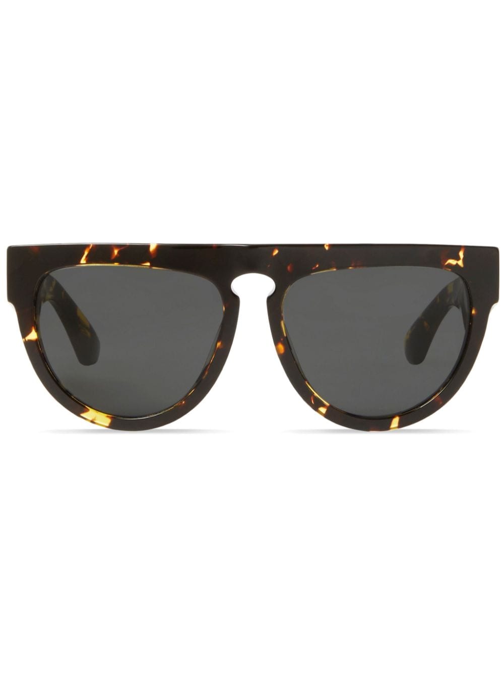 Burberry Eyewear tortoiseshell-effect round-frame sunglasses - Black von Burberry Eyewear