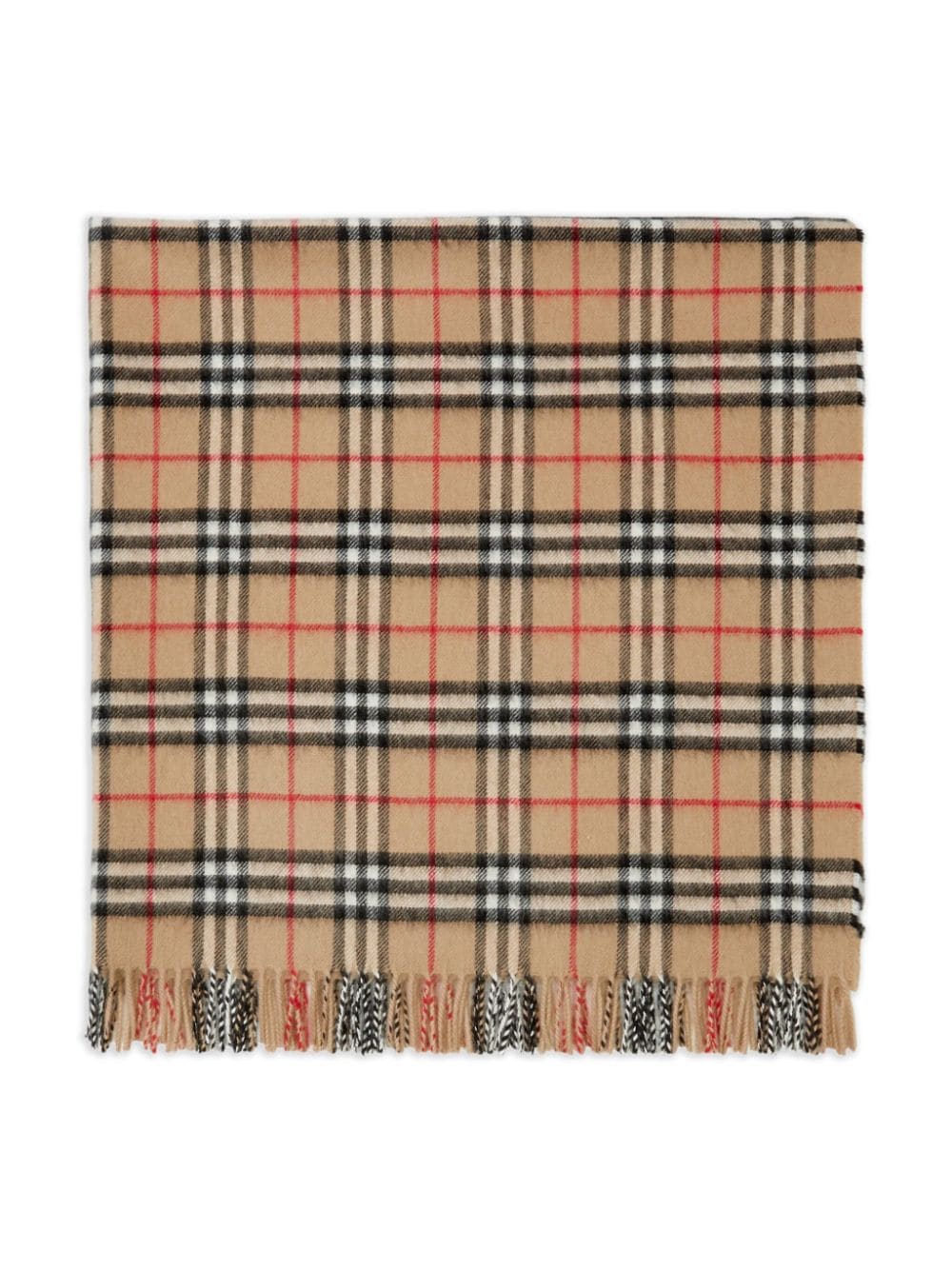 Burberry Kids Vintage Check cashmere blanket - Brown von Burberry Kids