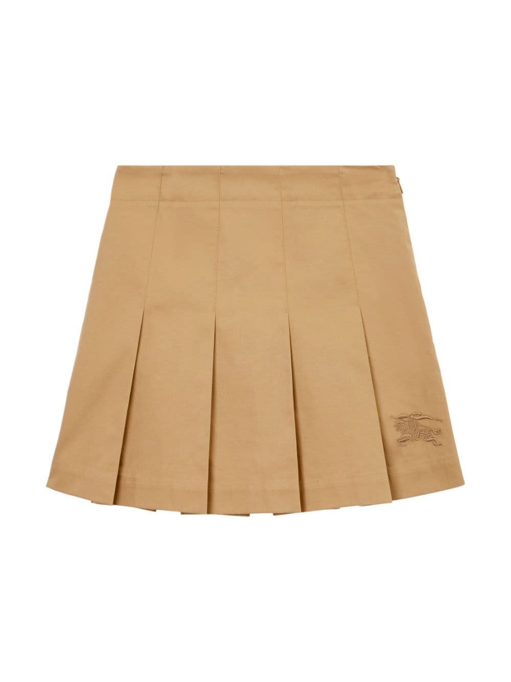 Burberry Kids EKD-motif pleated skirt - Neutrals von Burberry Kids