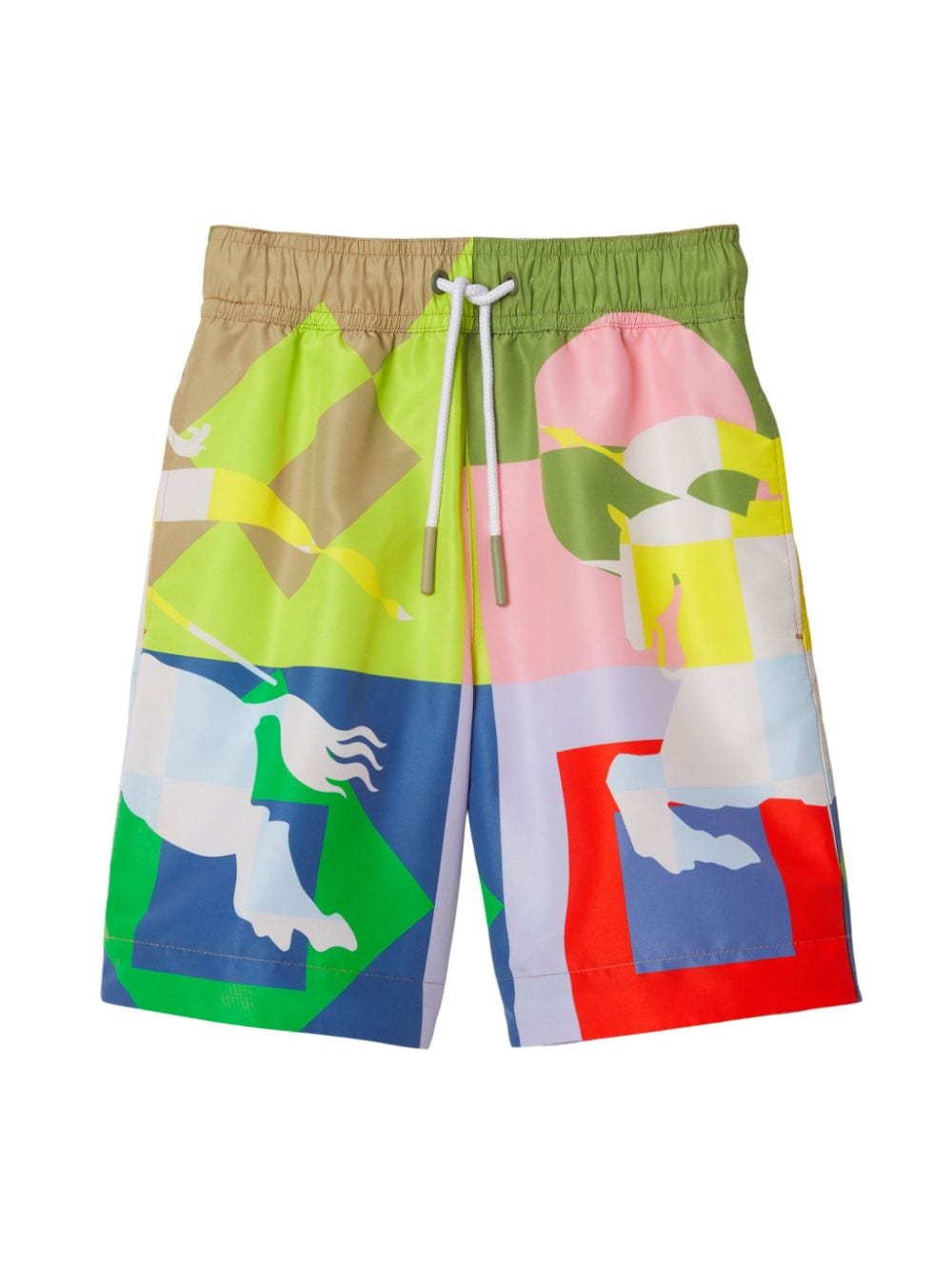 Burberry Kids EKD printed swim shorts - Green von Burberry Kids