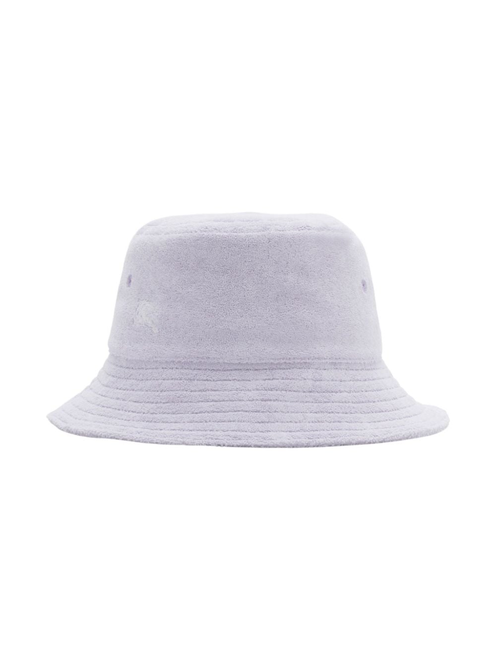 Burberry Kids Equestrian Knight towelling bucket hat - Purple von Burberry Kids