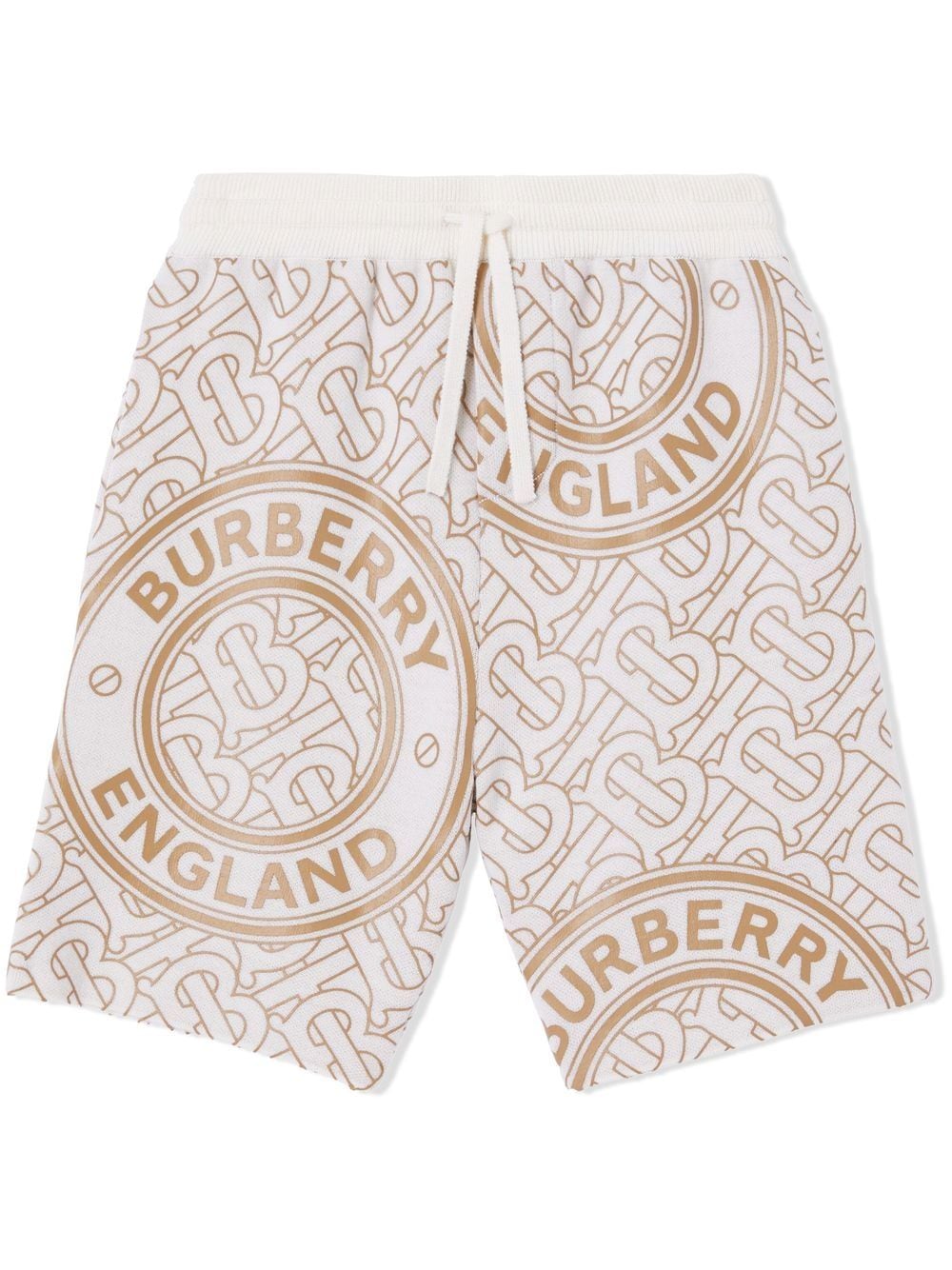 Burberry Kids Montage print drawstring track pants - Neutrals von Burberry Kids