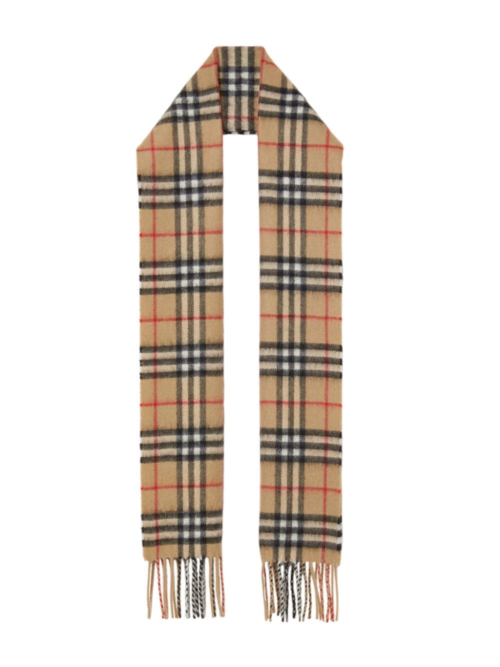 Burberry Kids Vintage Check cashmere scarf - Neutrals von Burberry Kids