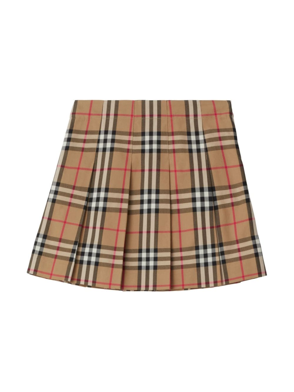 Burberry Kids Vintage Check cotton skirt - Neutrals von Burberry Kids