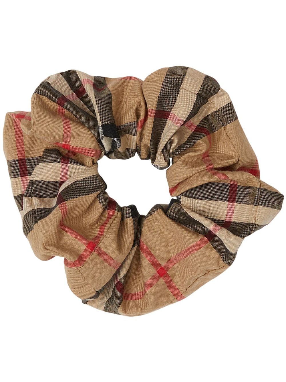 Burberry Kids Vintage Check scrunchie - Brown von Burberry Kids