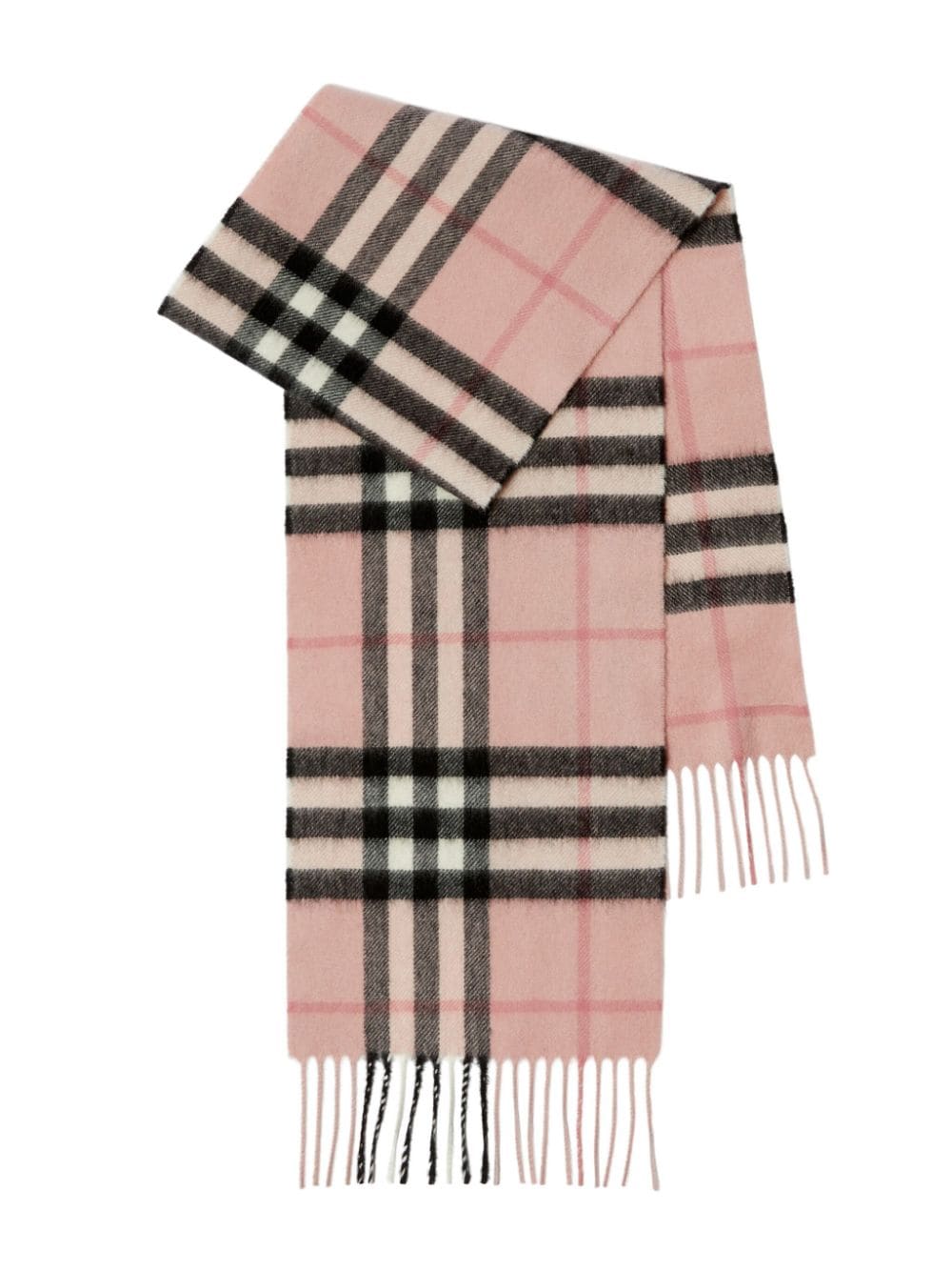 Burberry Kids Vintage-check cashmere scarf - Pink von Burberry Kids