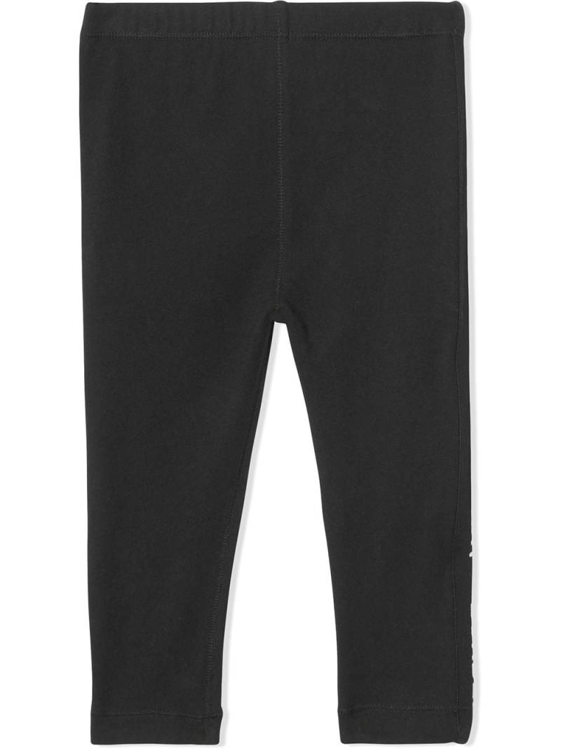 Burberry Kids jersey leggings - Black von Burberry Kids