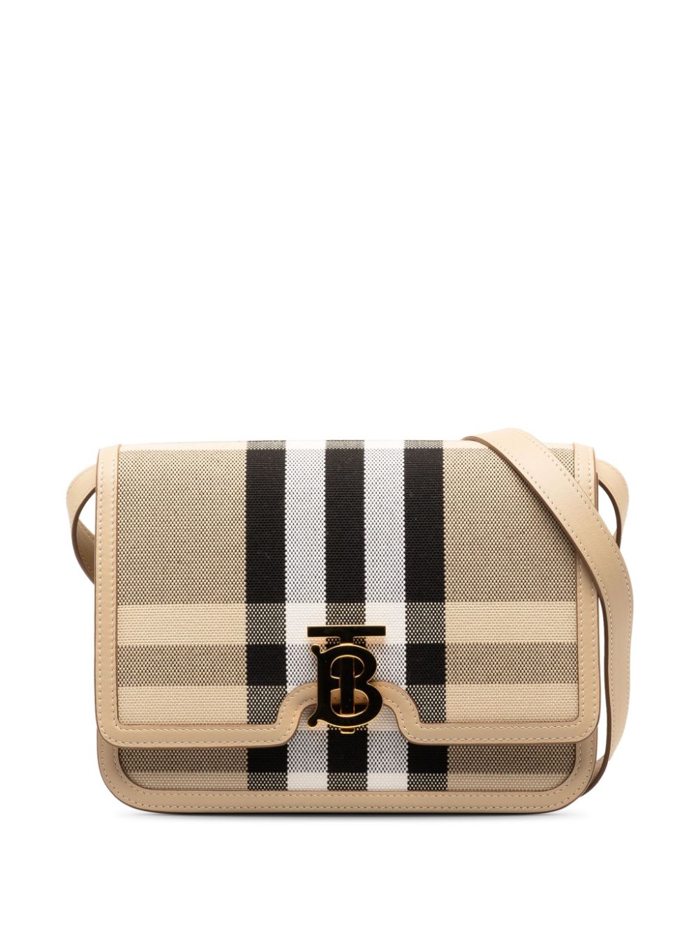 Burberry Pre-Owned 2018-2023 Canvas Check TB crossbody bag - Brown von Burberry Pre-Owned
