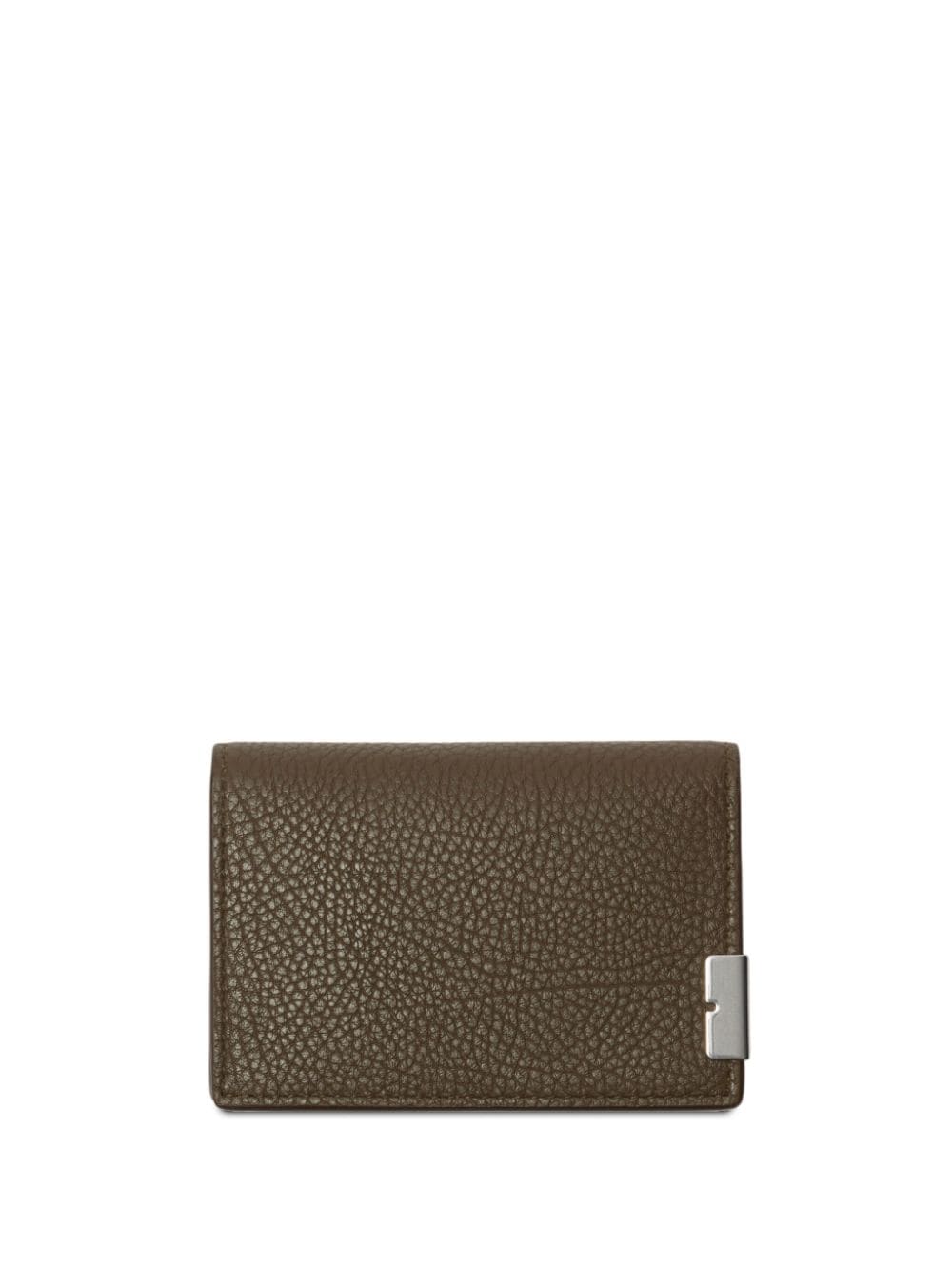 Burberry B Cut leather wallet - Brown von Burberry