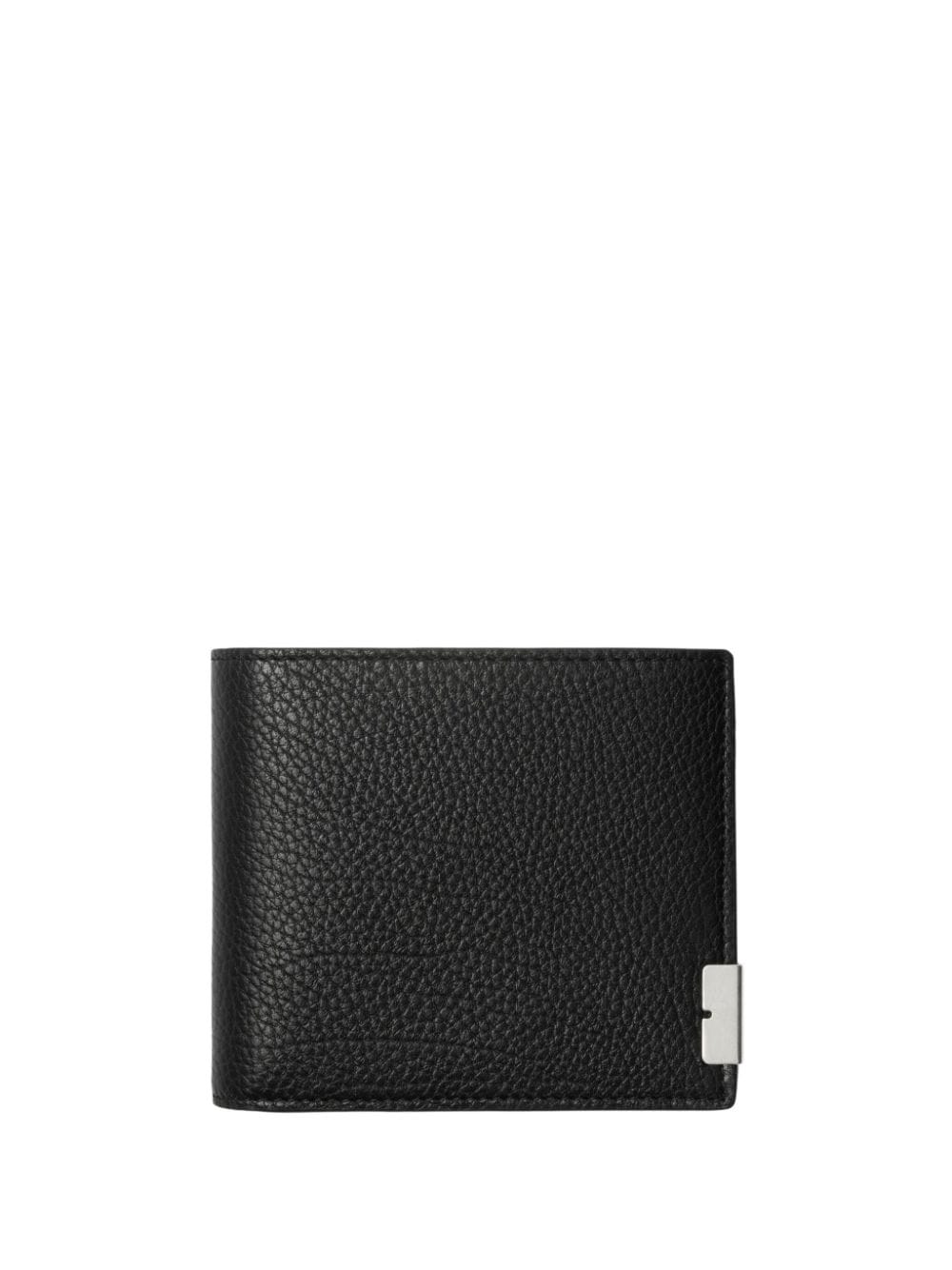 Burberry B-cut leather wallet - Black von Burberry