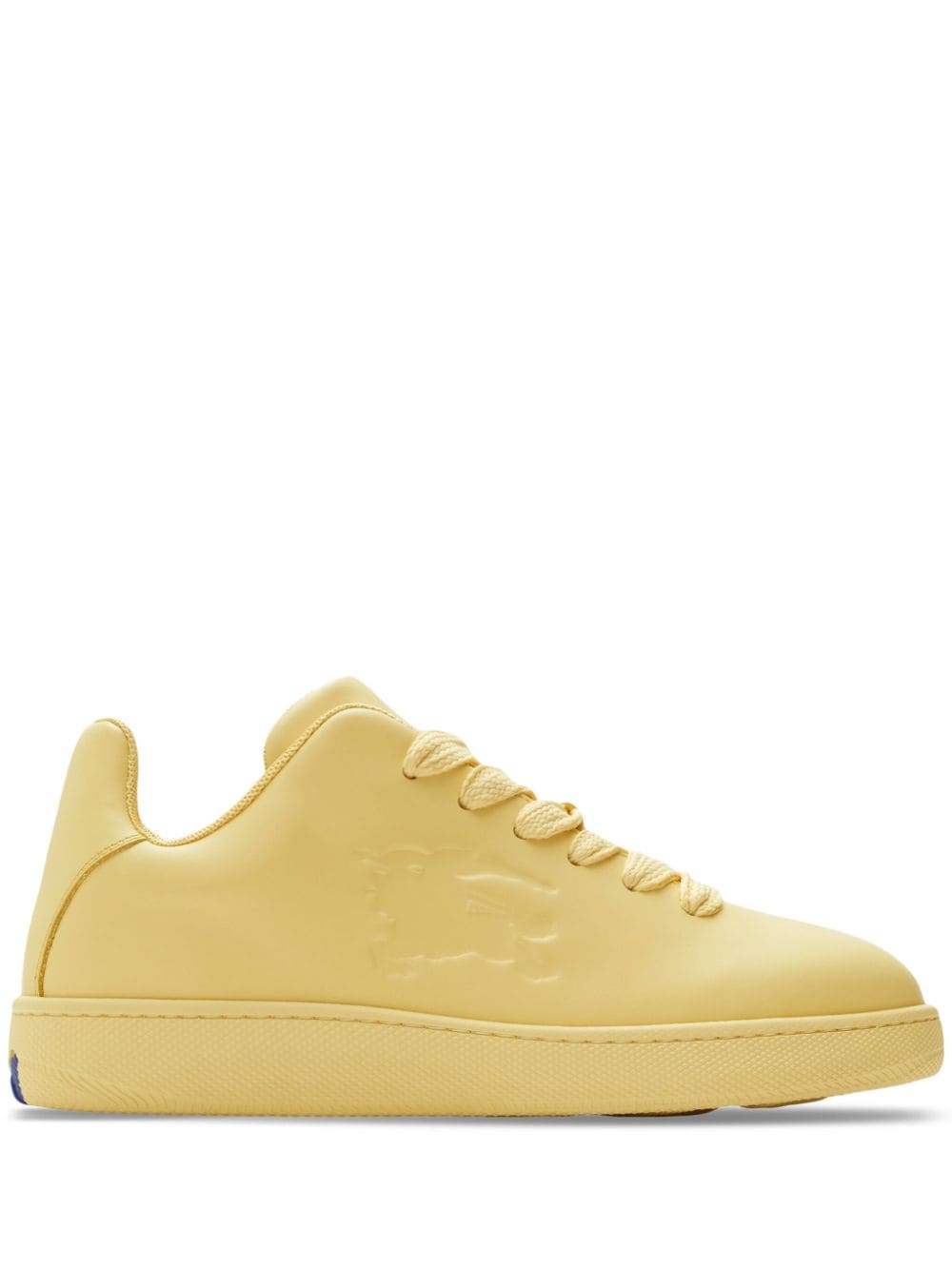 Burberry Box leather sneakers - Yellow von Burberry
