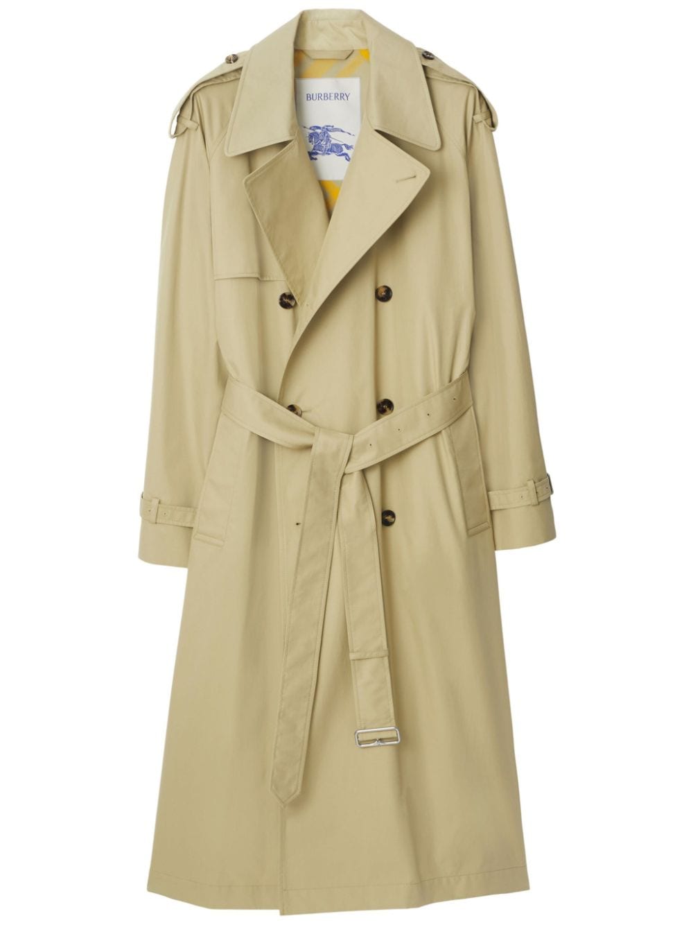 Burberry Castleford double-breasted trench coat - Green von Burberry
