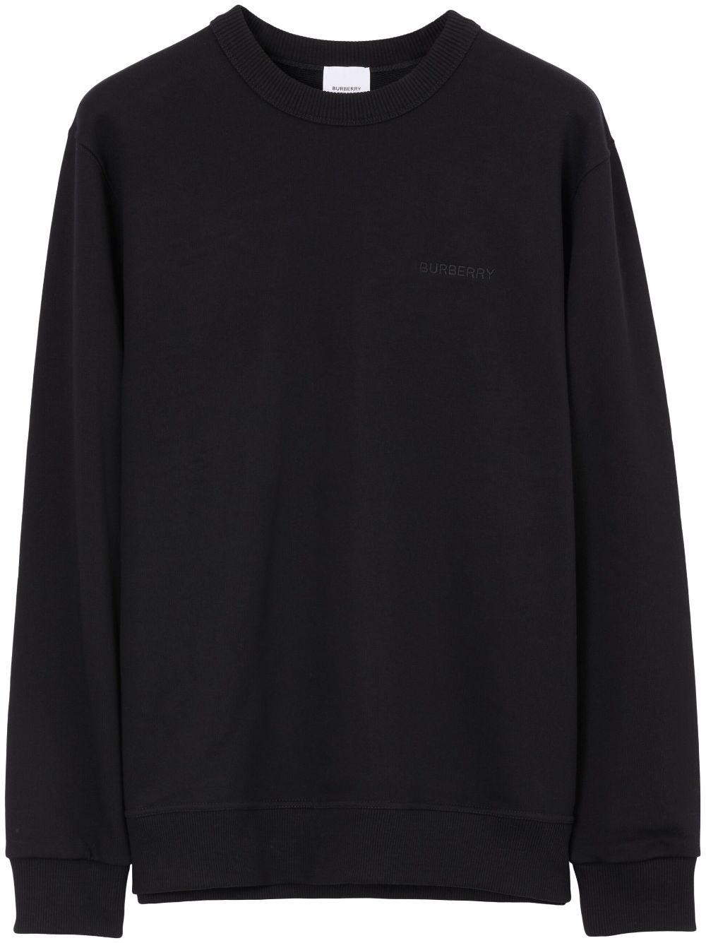 Burberry Check EKD cotton sweatshirt - Black von Burberry