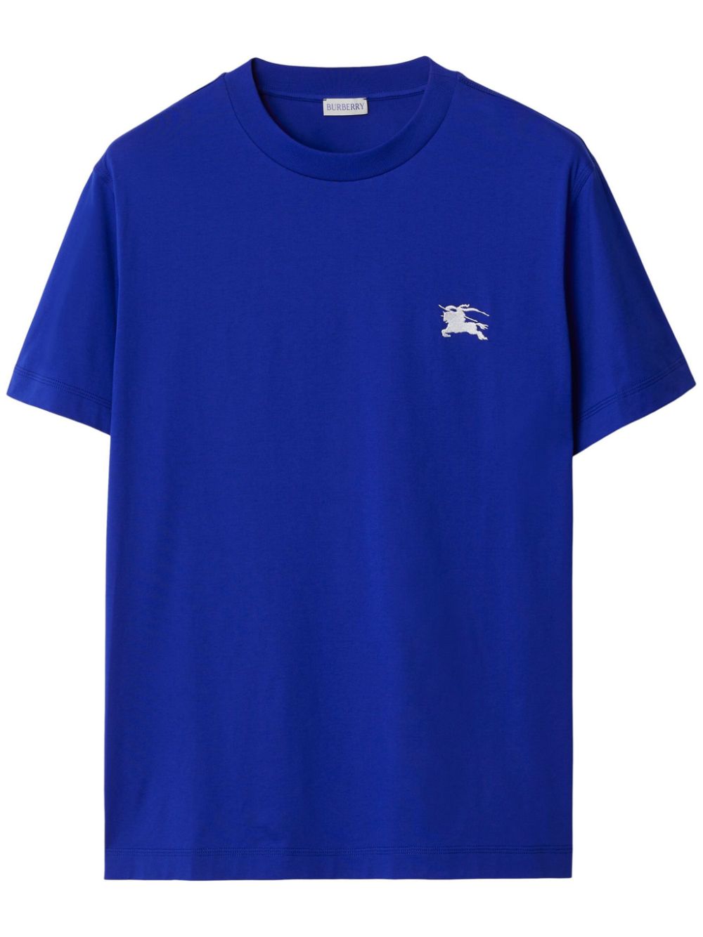Burberry EDK embroidered cotton T-shirt - Blue von Burberry