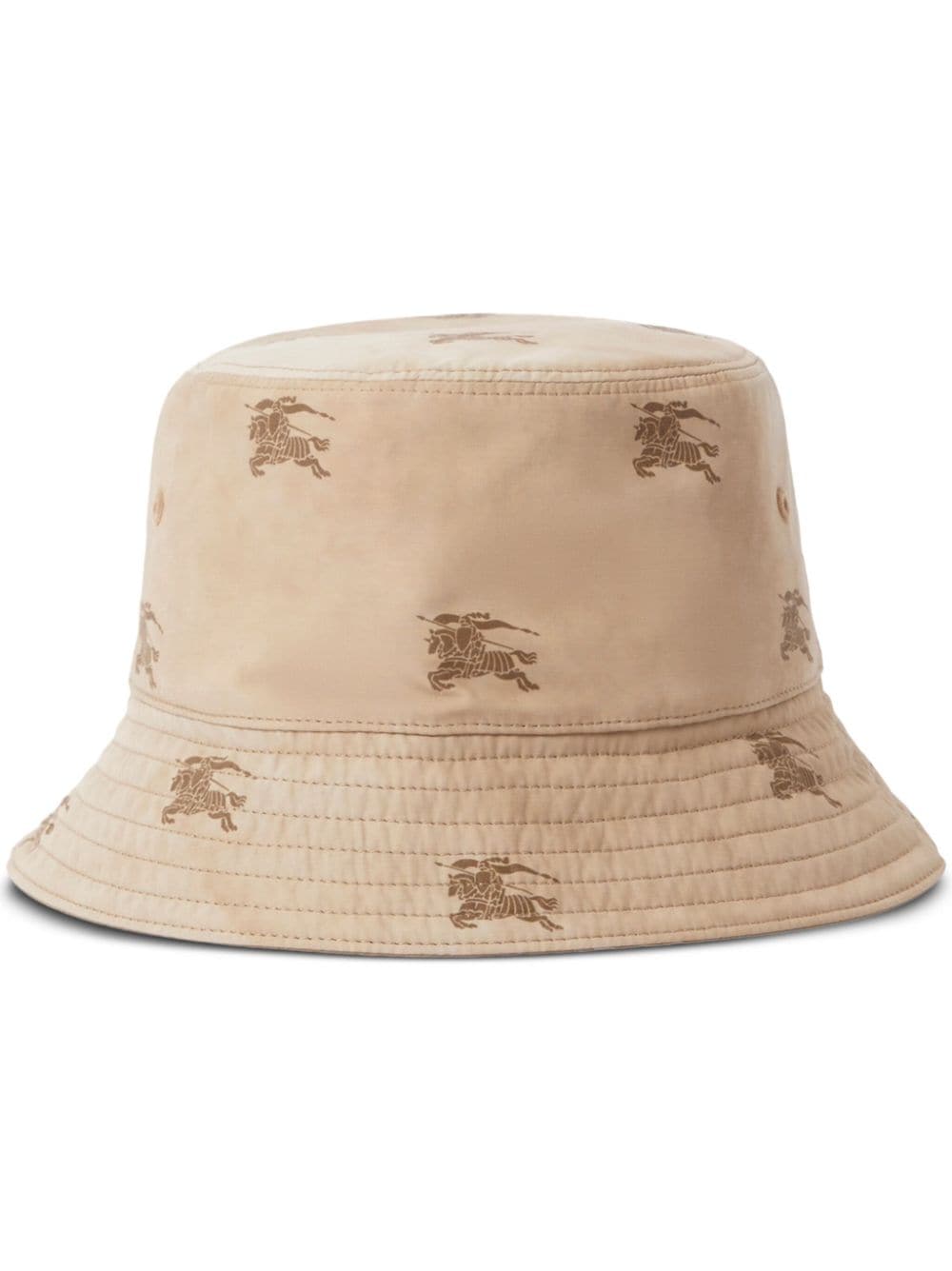 Burberry EKD Technical cotton bucket hat - Neutrals von Burberry