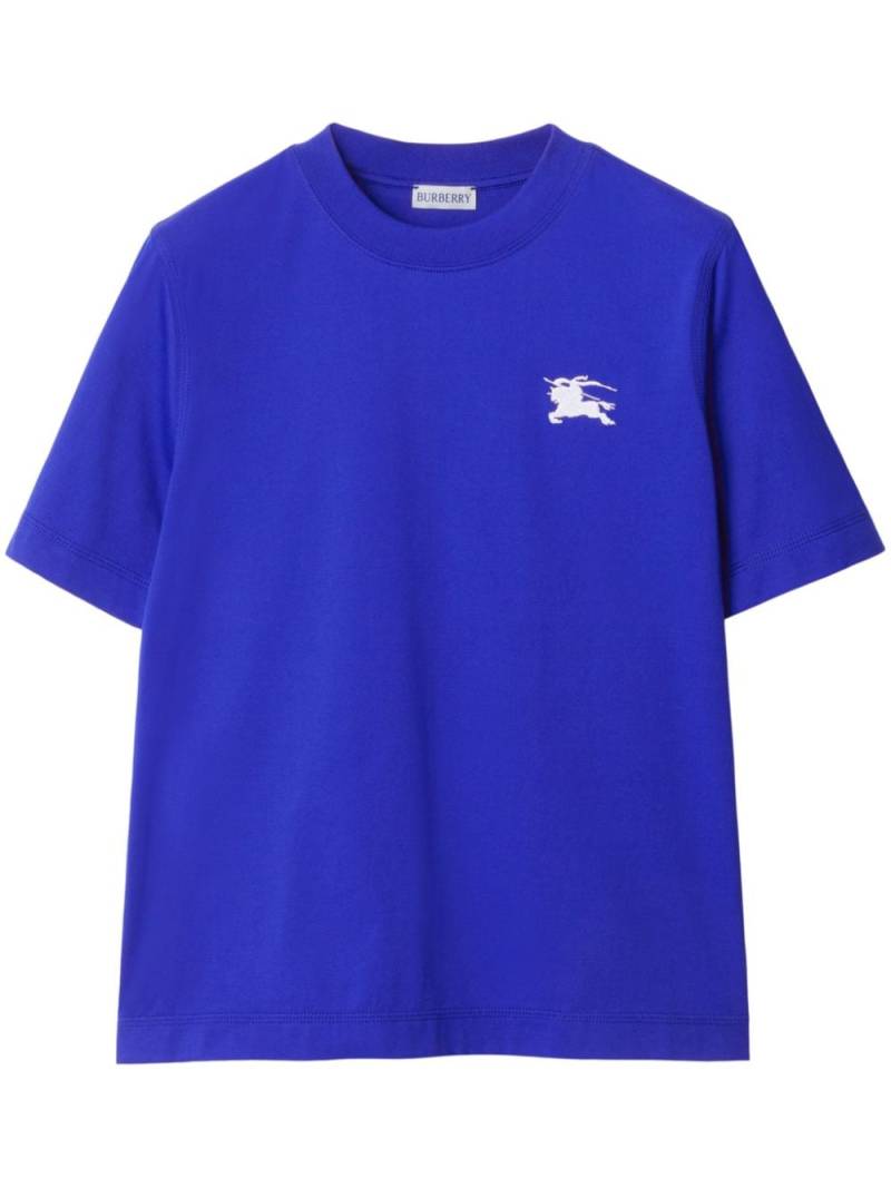 Burberry EKD cotton T-shirt - Blue von Burberry